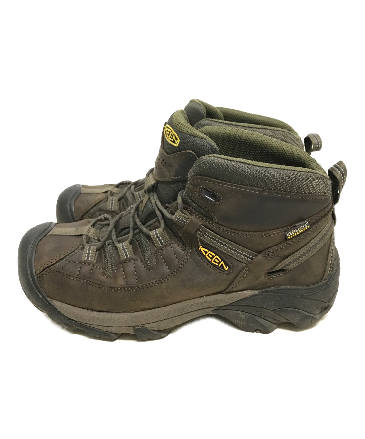 KEEN (キーン) TARGHEE II MID WP ブラウン サイズ:28.0cm