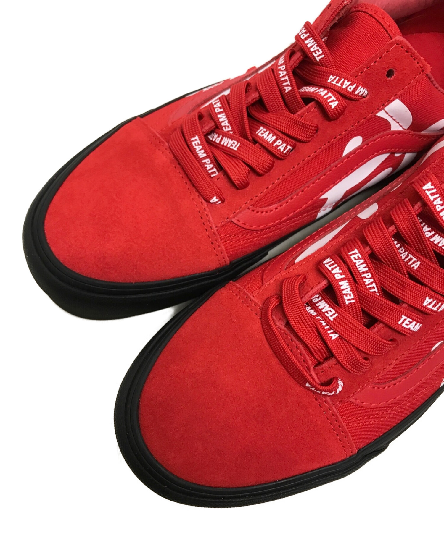 VANS×PATTA (バンズ×パッタ) VAULT LX OLD SKOOL HIGH RISK RED サイズ:27.0cm