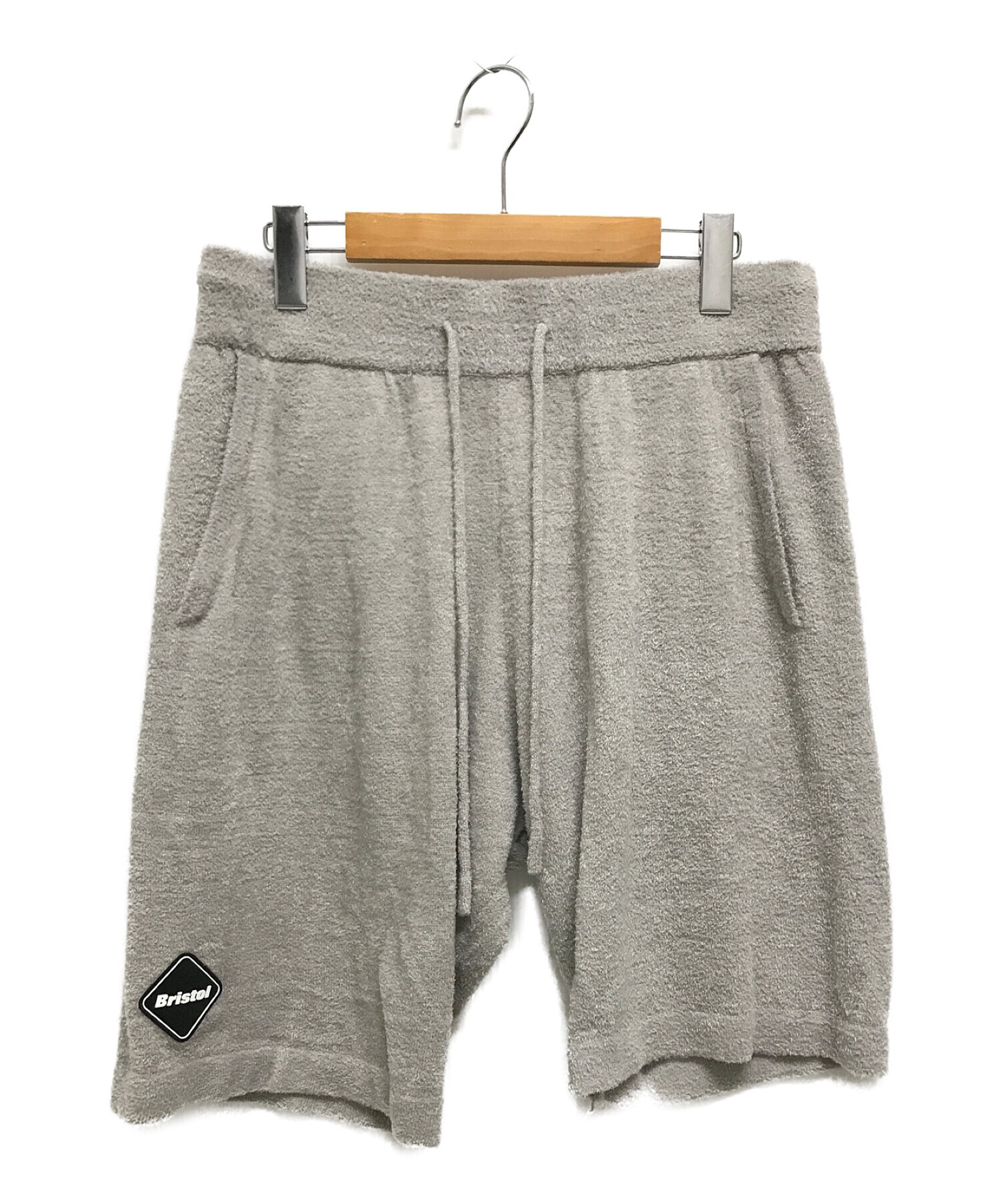 F.C.R.B. (エフシーレアルブリストル) 22 SOFT PILE LOUNGE SHORTS グレー サイズ:L