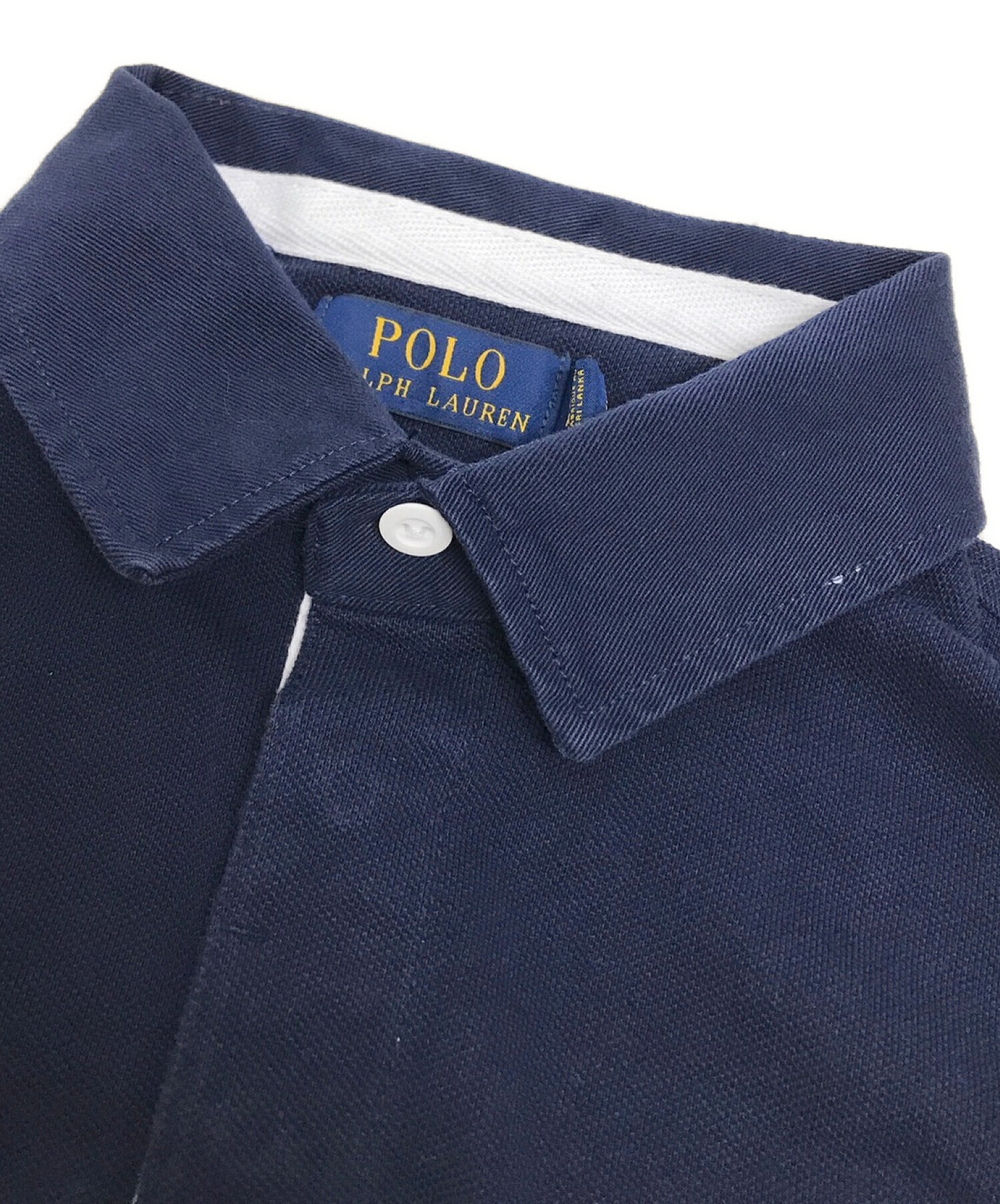 POLO RALPH LAUREN (ポロ・ラルフローレン) 星条旗ポロシャツ ネイビー サイズ:S 未使用品