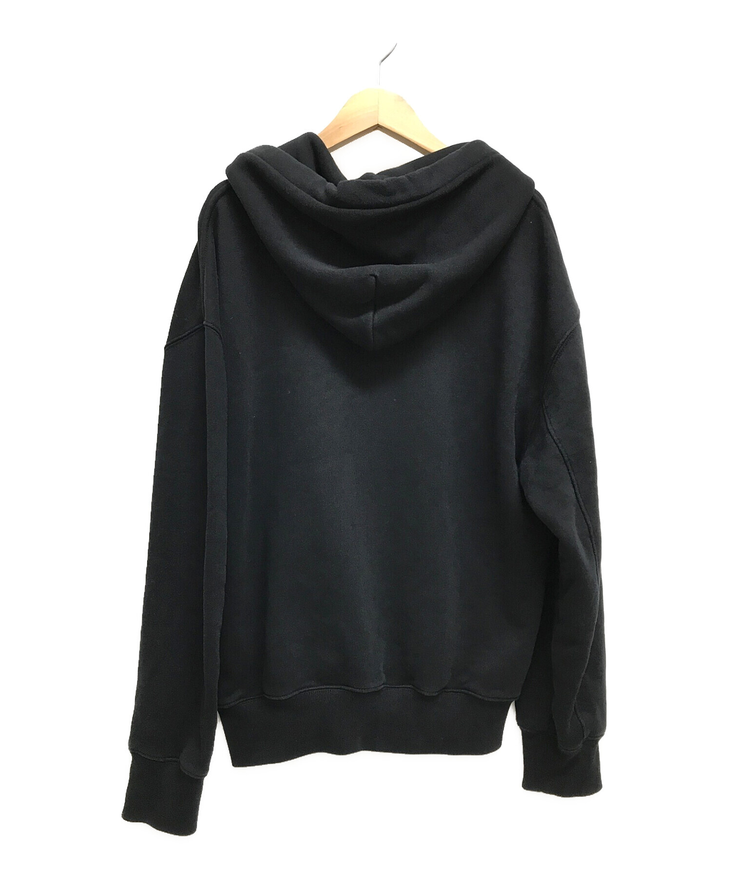 中古・古着通販】AMBUSH (アンブッシュ) REGULAR FIT HOODIE ブラック