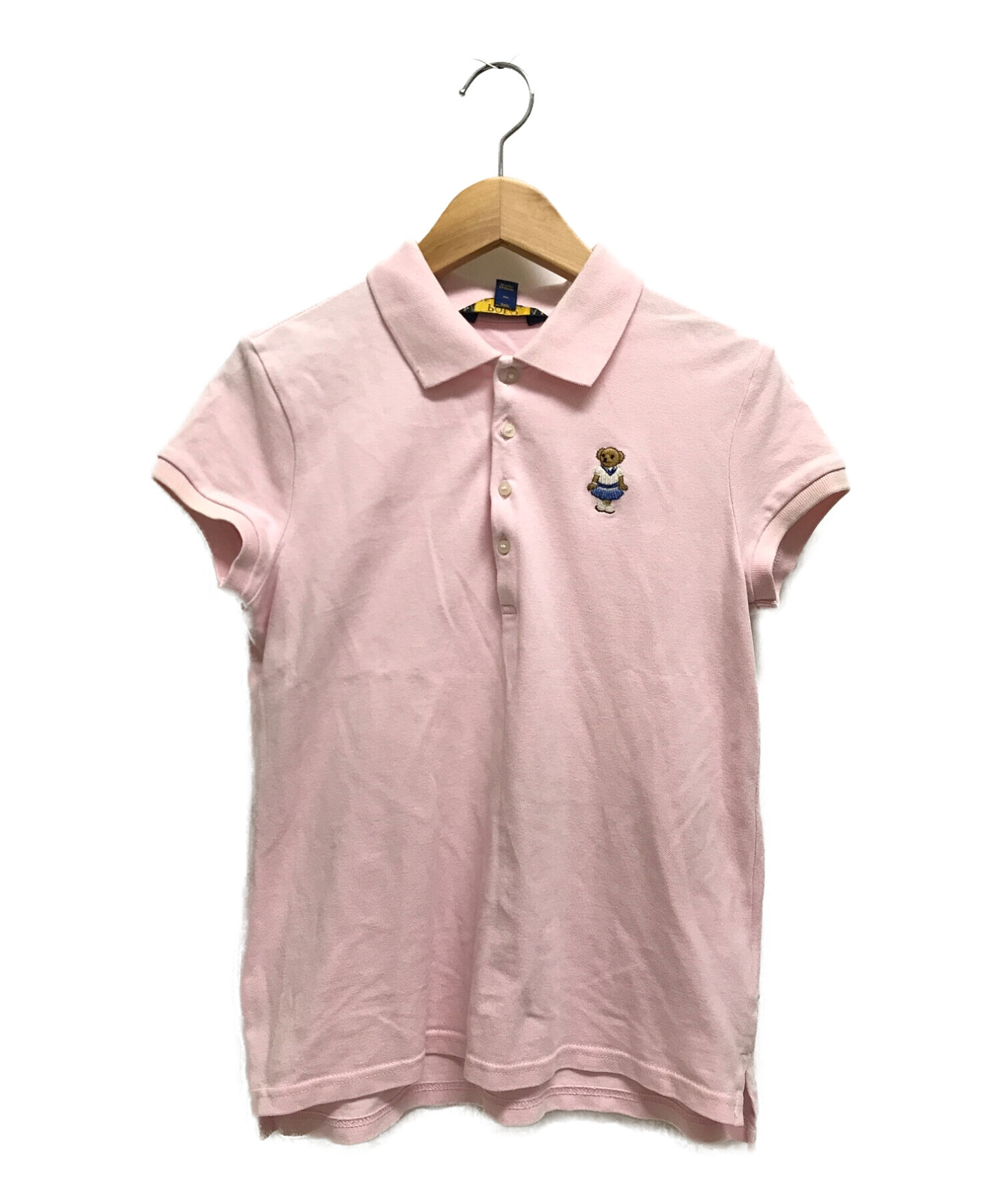 ラルフローレン ポロシャツ レディース M165 92A ピンク - ポロシャツ