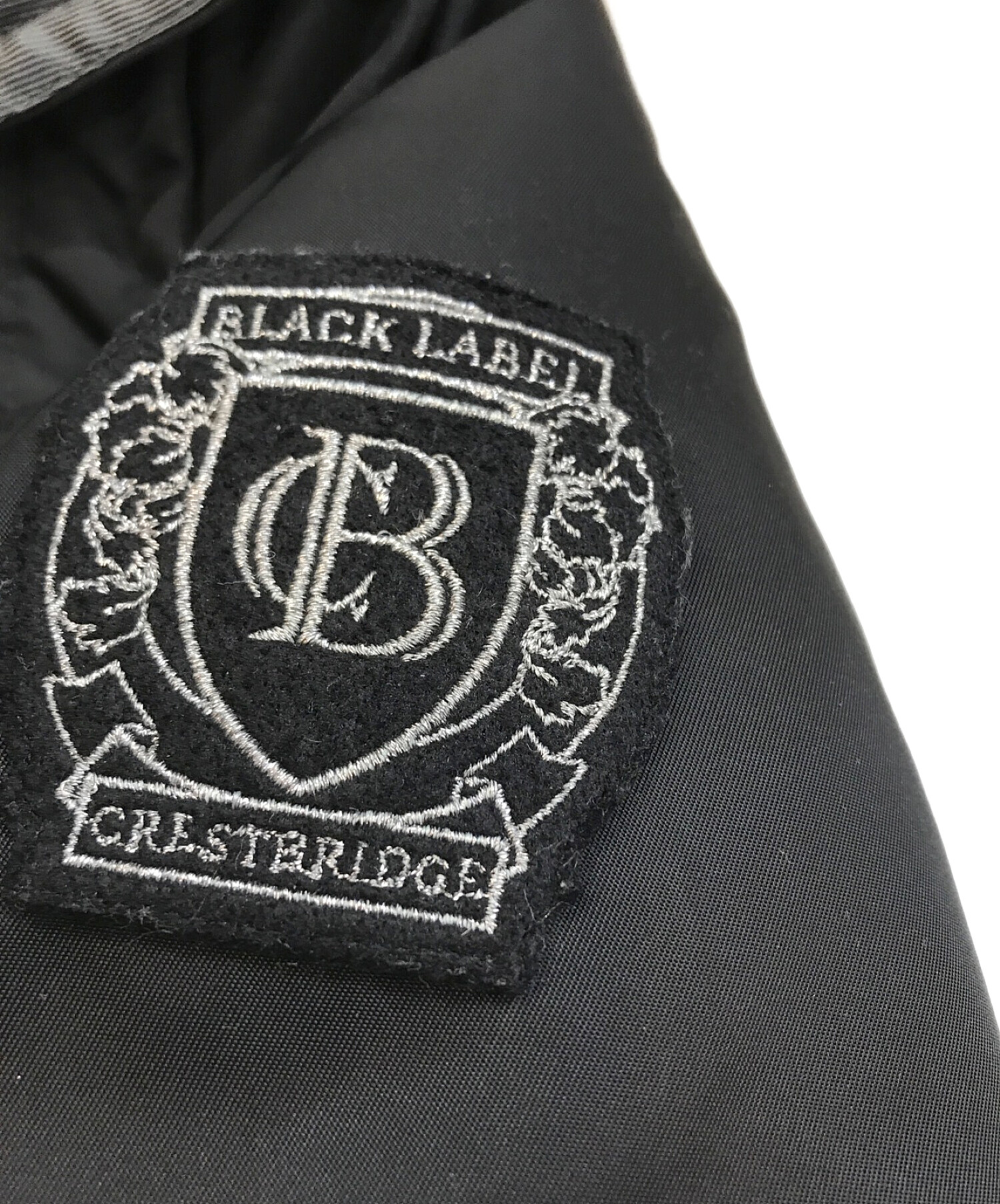 BLACK LABEL CRESTBRIDGE (ブラックレーベルクレストブリッジ) 2WAYダウンジャケット ブラック サイズ:L