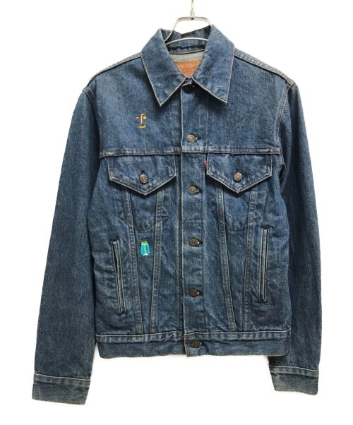 【中古・古着通販】LEVI'S (リーバイス) 刺繍デニムジャケット