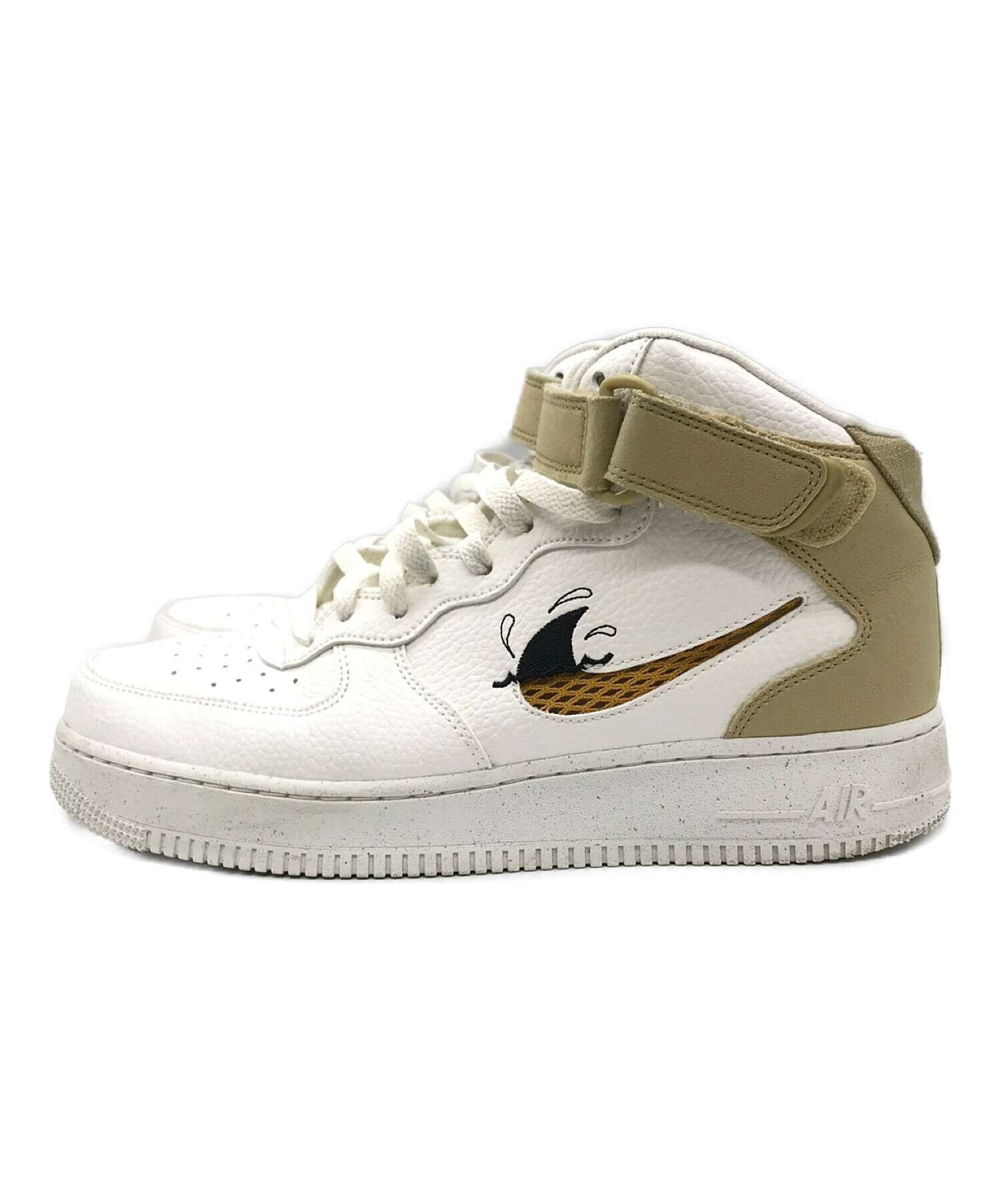 NIKE (ナイキ) AIR FORCE 1 MID 07 LV8 NN ホワイト サイズ:28.0cm