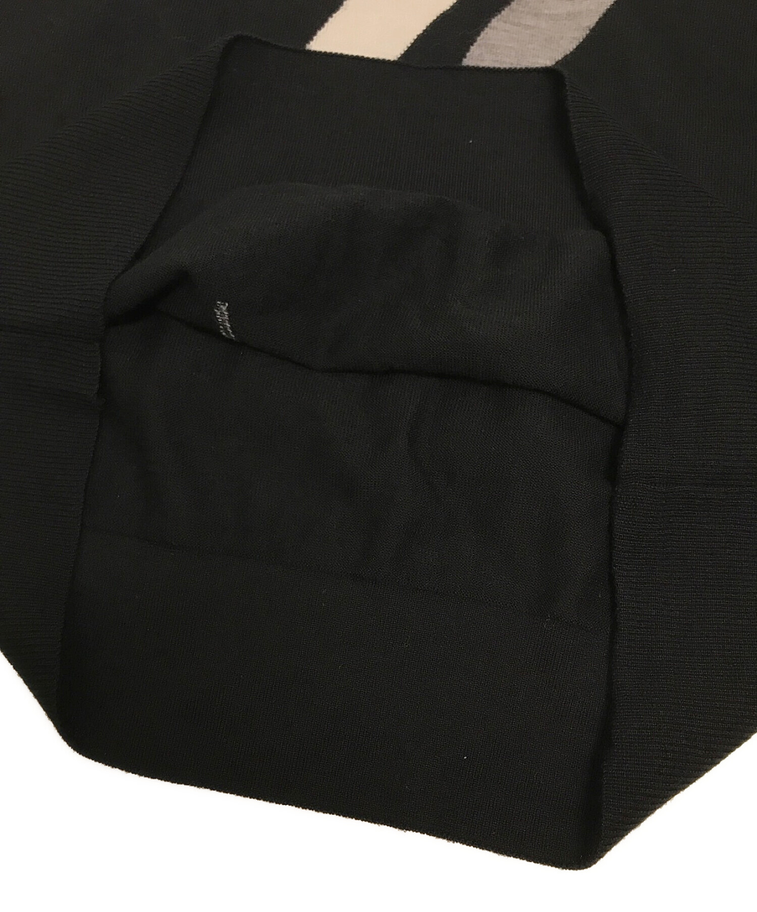 NEIL BARRETT (ニールバレット) ボルトニットセーター ブラック サイズ:S