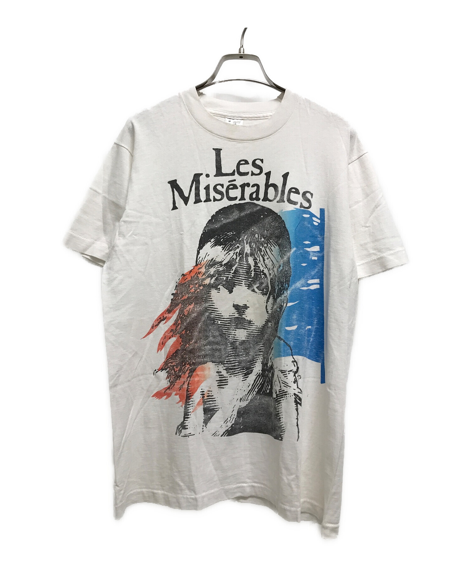 FRUIT OF THE LOOM (フルーツオブザルーム) 80's LES MISERABLESプリントTシャツ ホワイト サイズ:M