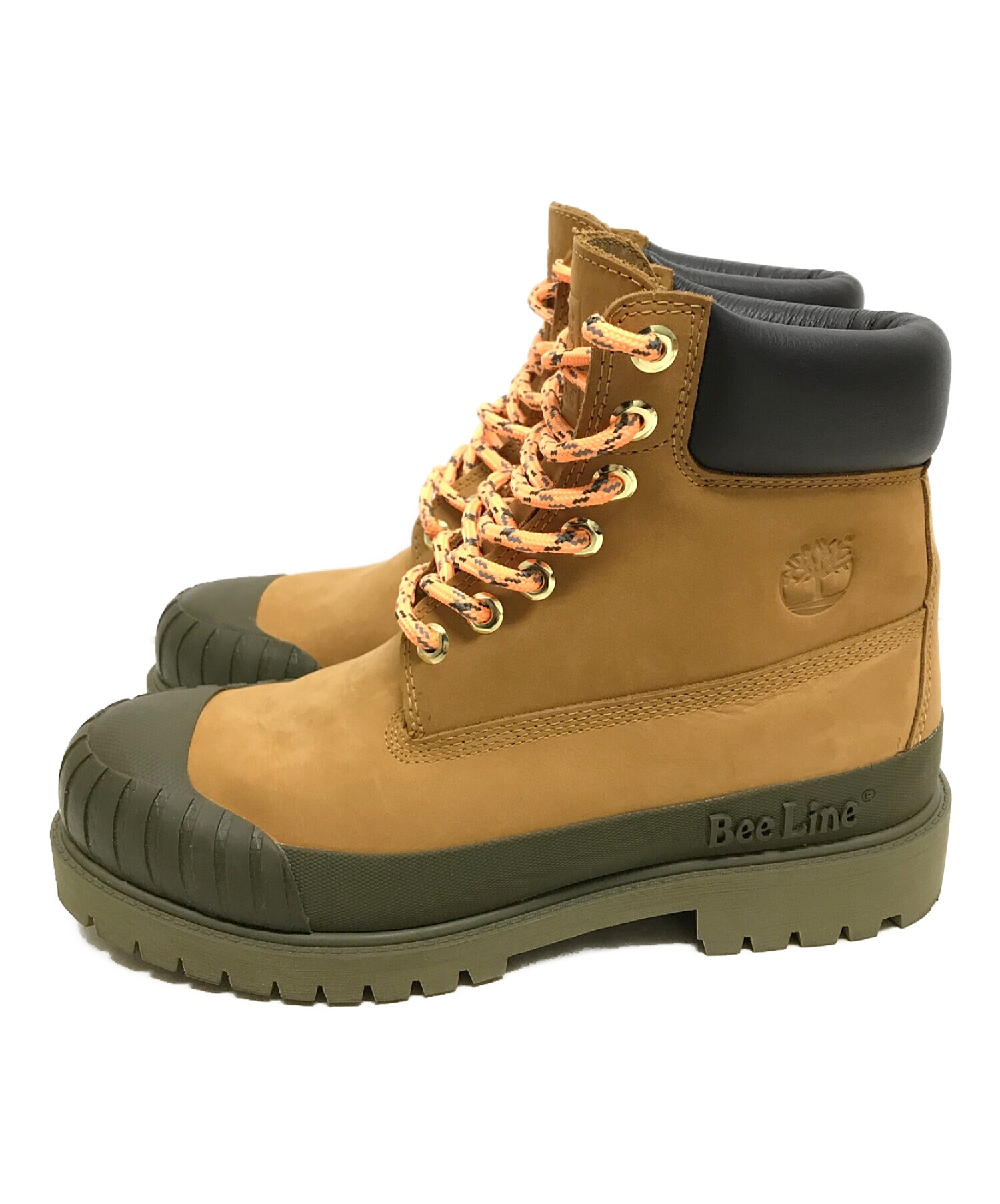 Timberland×BEELINE (ティンバーランド×ビーライン) 6 Inch Rubber Toe boots ブラウン サイズ:26.5cm