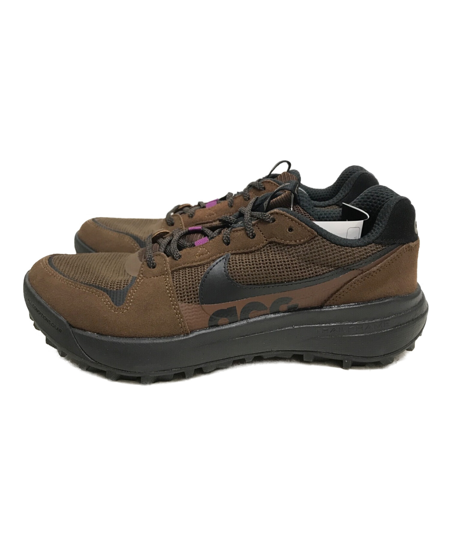 NIKE ACG (ナイキエージーシー) NIKE ACG LOWCATE ブラウン サイズ:26.0cm 未使用品