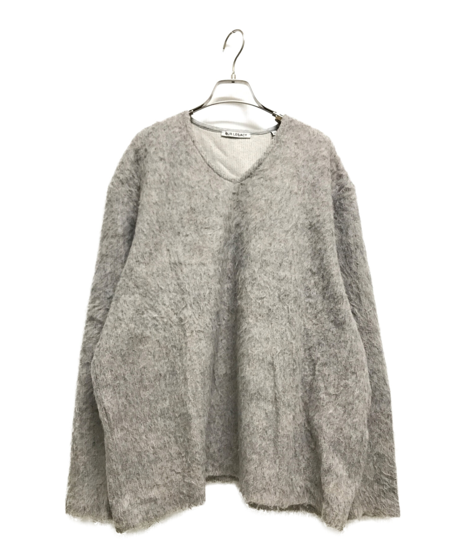 OUR LEGACY DOUBLE LOCK SWEAT GREY ALPACA - トップス