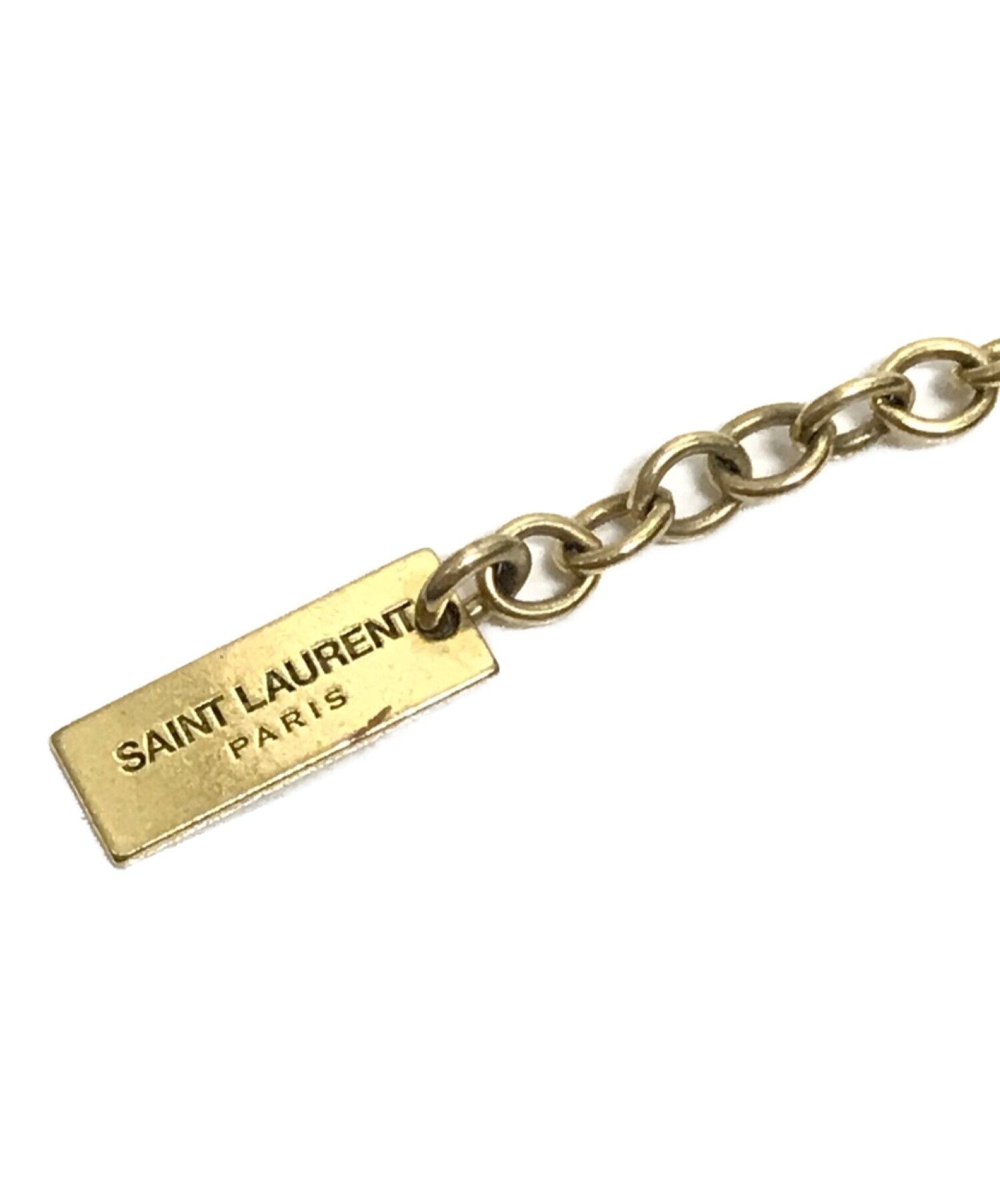 中古・古着通販】SAINT LAURENT (サンローラン) デザインブレスレット 