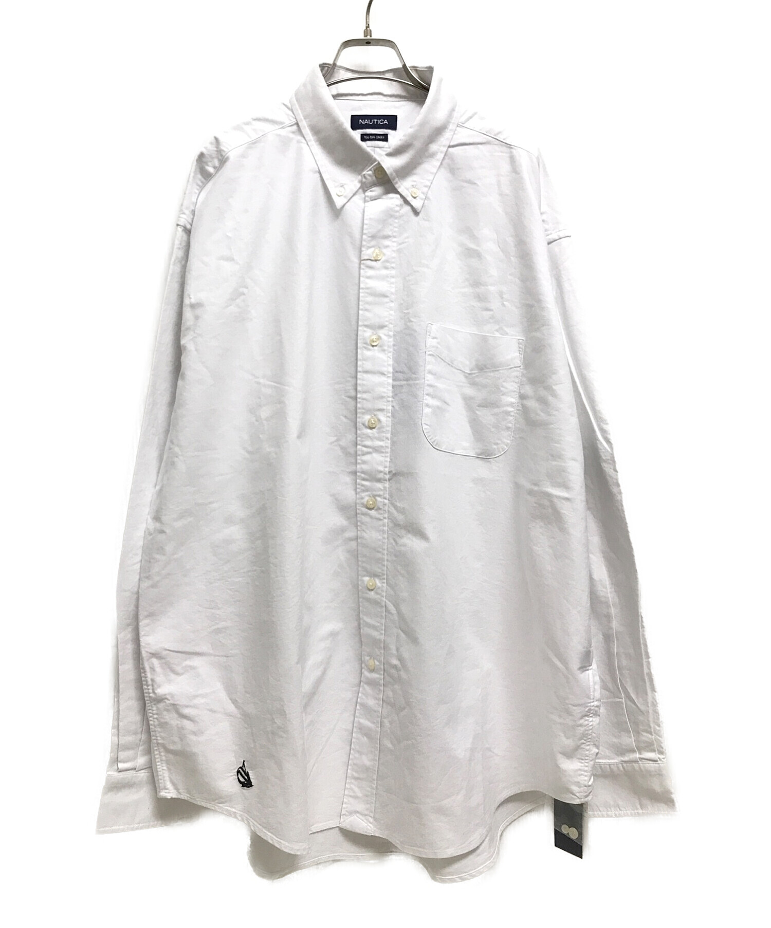 NAUTICA (ノーティカ) TOO BIG Oxford BD Shirt ホワイト サイズ:XL 未使用品