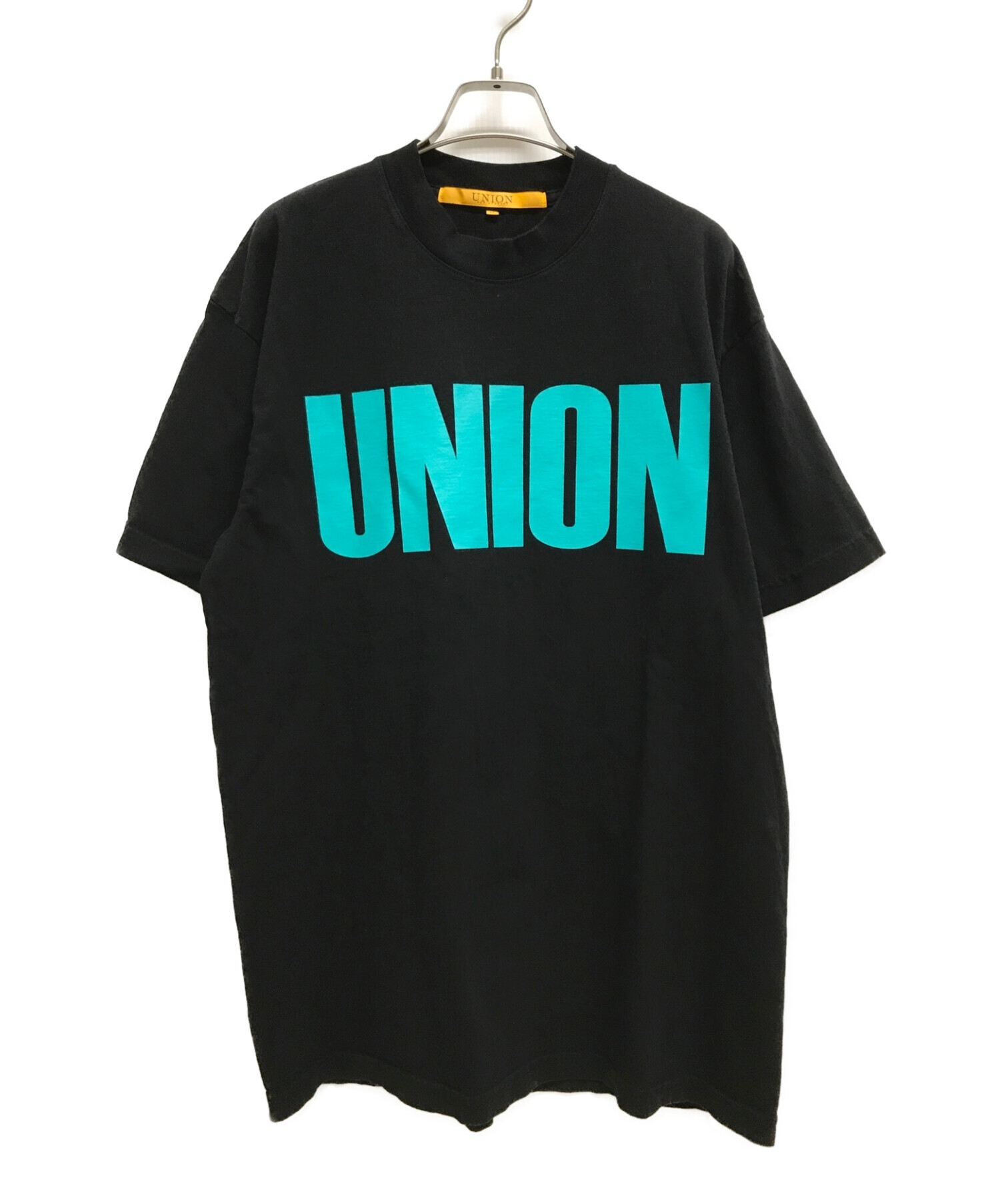 UNION LOS ANGELES (ユニオン ロサンゼルス) ロゴプリントTシャツ ブラック サイズ:2