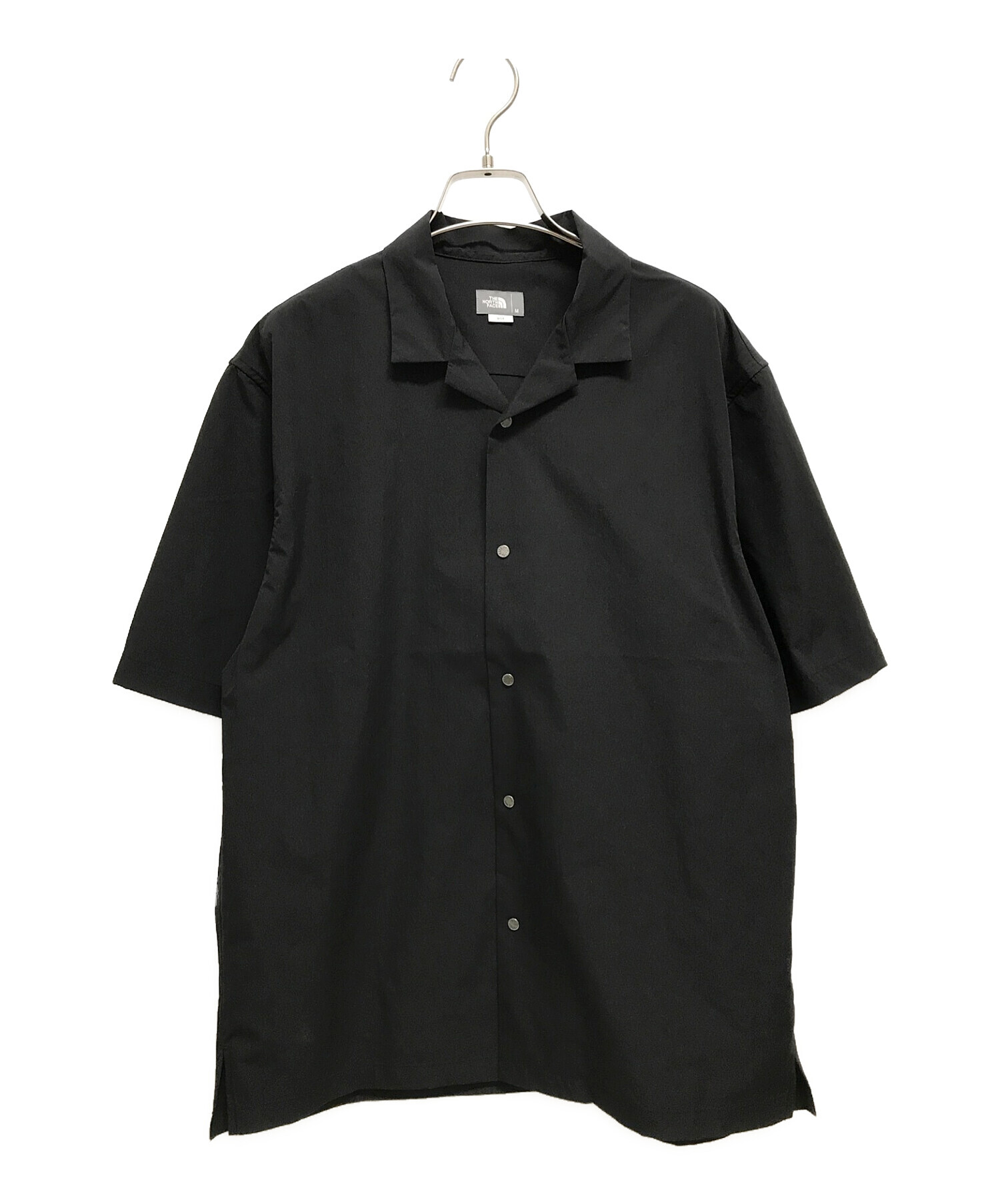 THE NORTH FACE (ザ ノース フェイス) S/S Open Collar Shirt ブラック サイズ:M