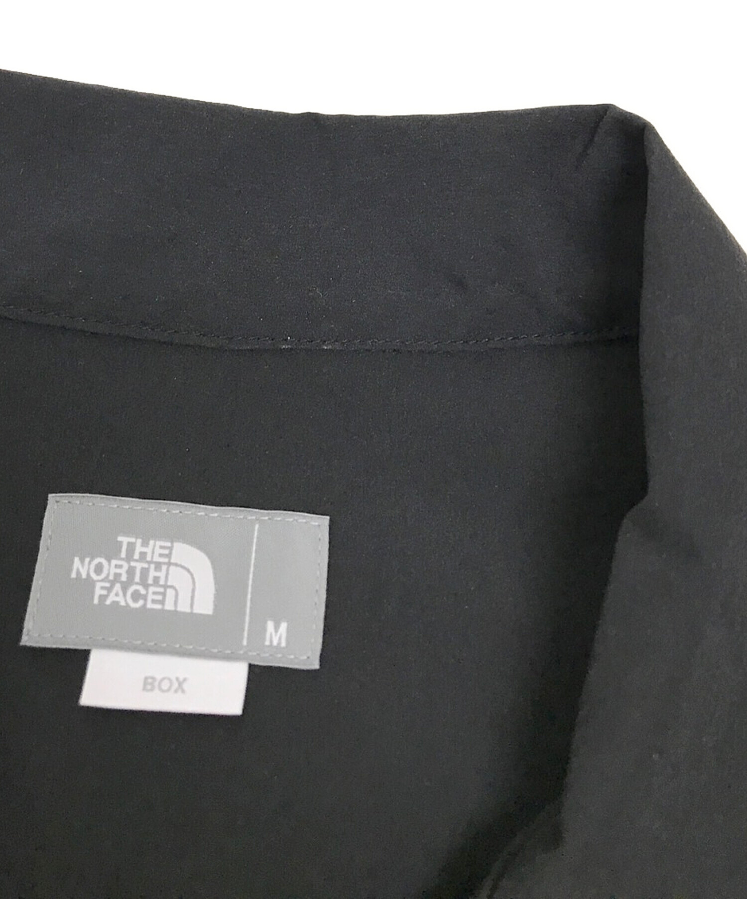 THE NORTH FACE (ザ ノース フェイス) S/S Open Collar Shirt ブラック サイズ:M