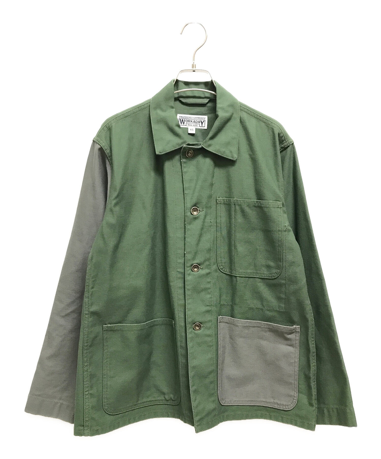 Engineered Garments (エンジニアドガーメンツ) WORKADAY UTILITY JKT カーキ サイズ:XS