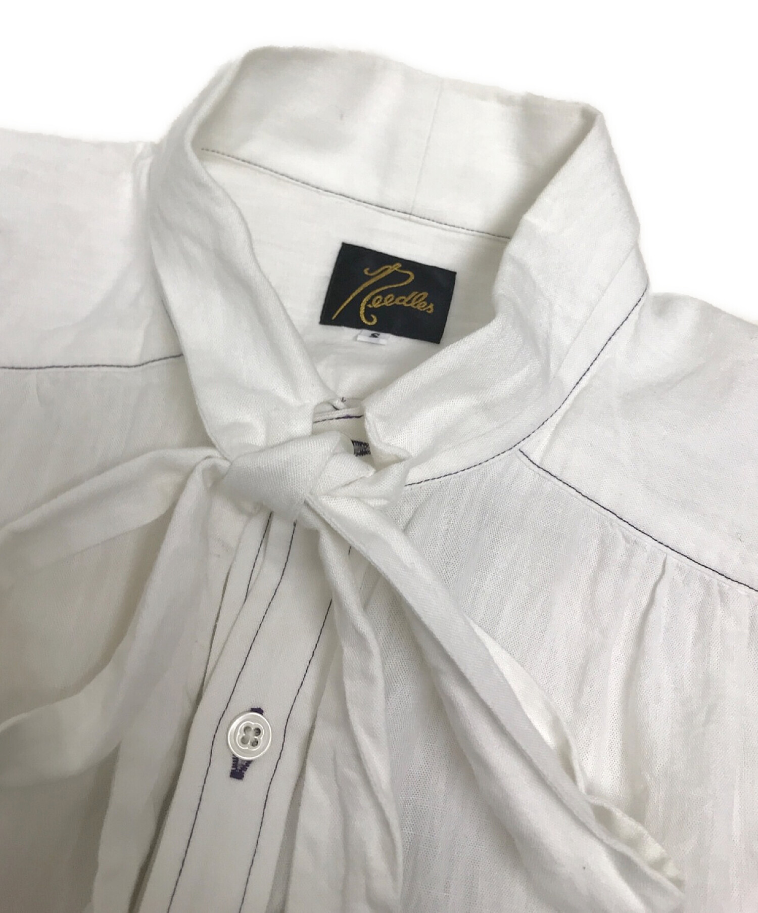 中古・古着通販】Needles (ニードルス) Ascot Collar EDW Shirt