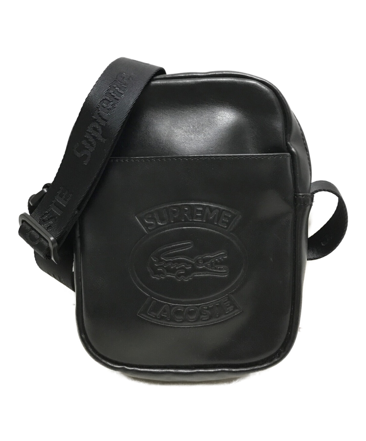 Supreme×LACOSTE (シュプリーム×ラコステ) 18SS Shoulder Bag ブラック
