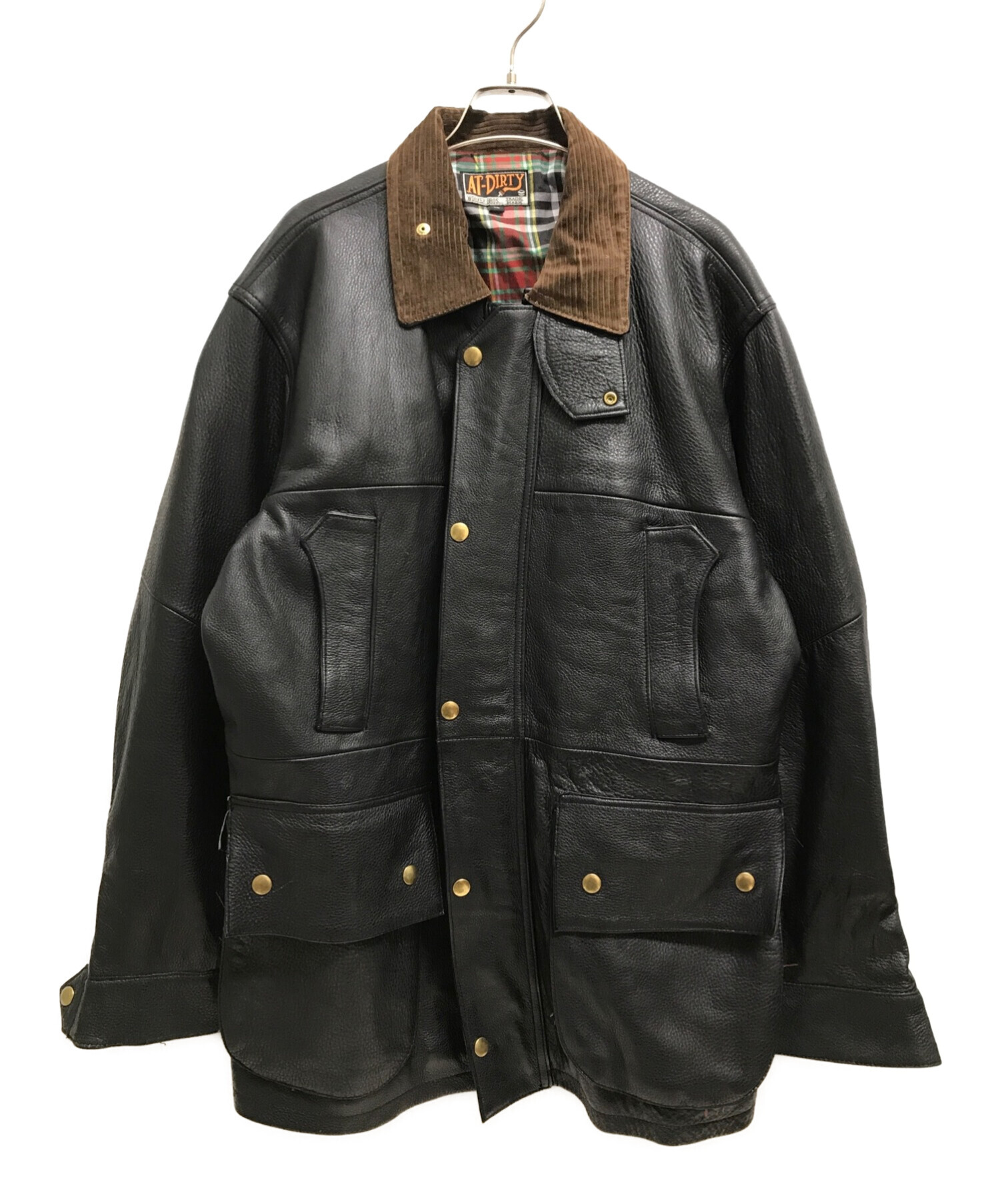 AT-DIRTY/LOGGER VINTAGE LEATHERCOAT | hartwellspremium.com