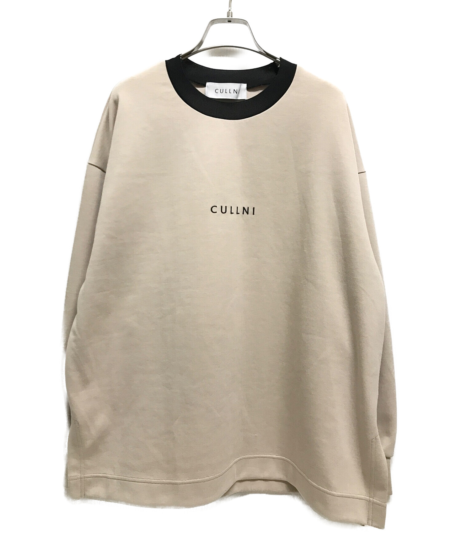 CULLNI (クルニ) LOGO SWEAT ベージュ サイズ:1