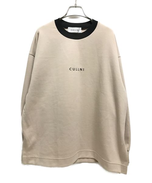 中古・古着通販】CULLNI (クルニ) LOGO SWEAT ベージュ サイズ:1