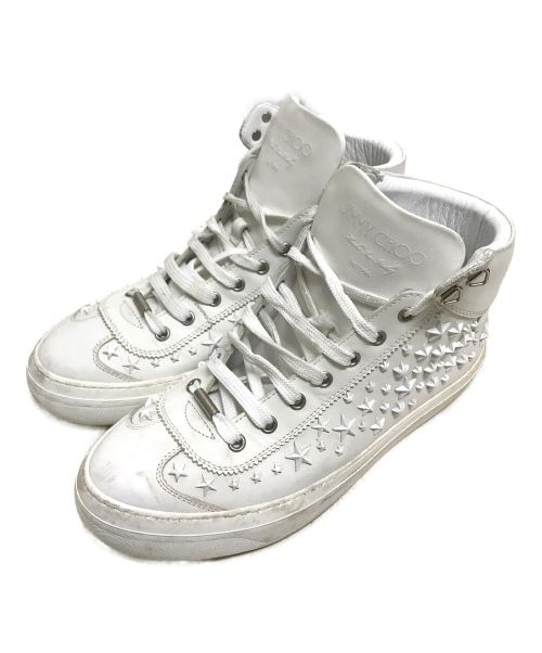 中古・古着通販】JIMMY CHOO (ジミーチュウ) スタッズハイカット