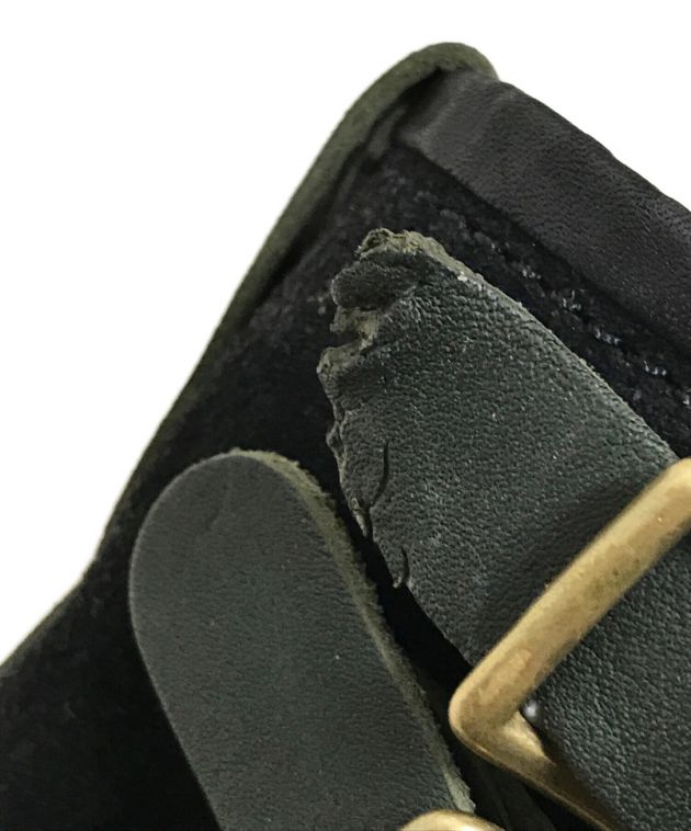 DERIVE BOOT MAKER (ディライブ ブーツ メーカー) ベルトデザインブーツ ブラック サイズ:下記参照