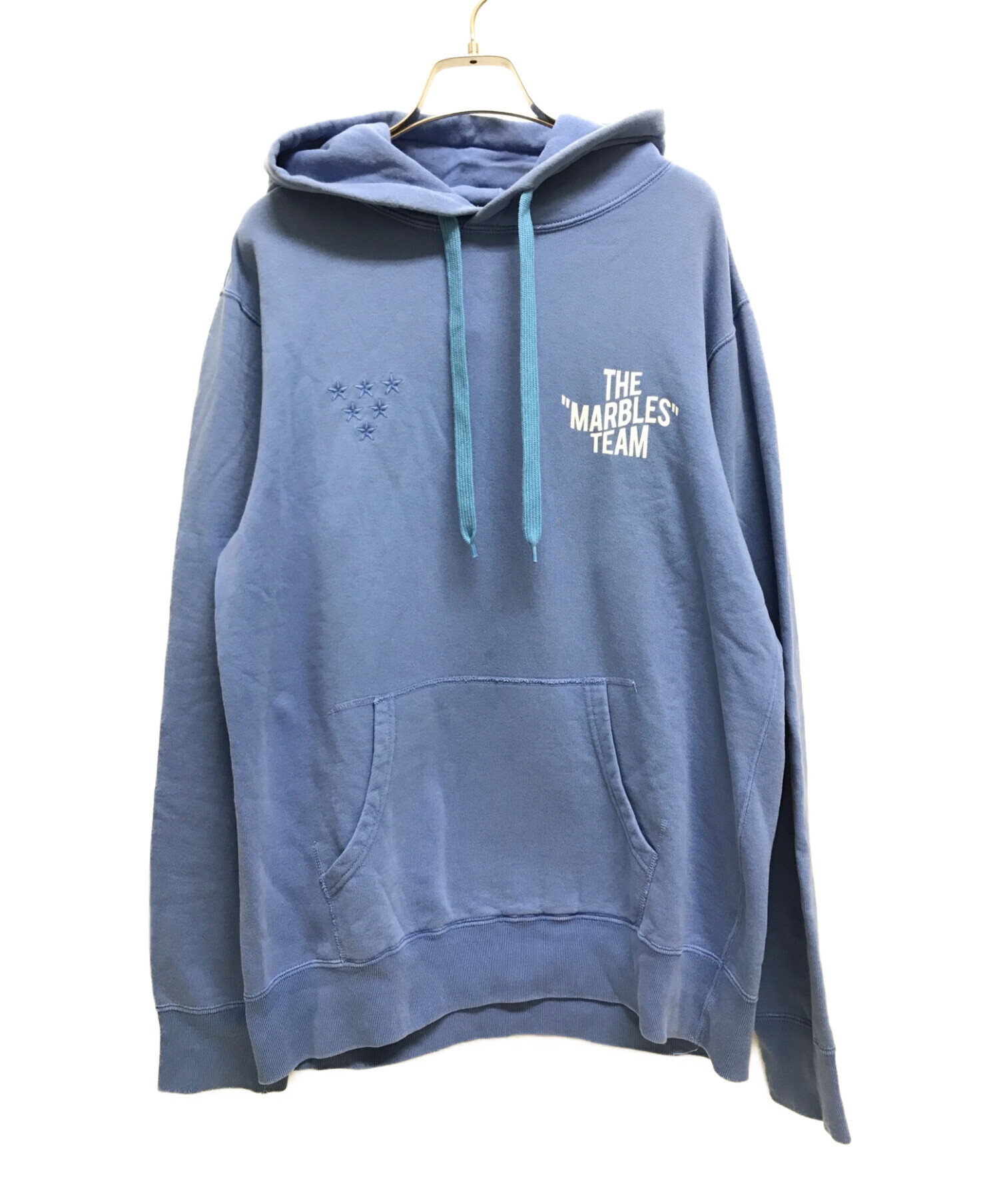 中古・古着通販】MARBLES (マーブルズ) MIDWEIGHT PIGMENT DYED HOODY