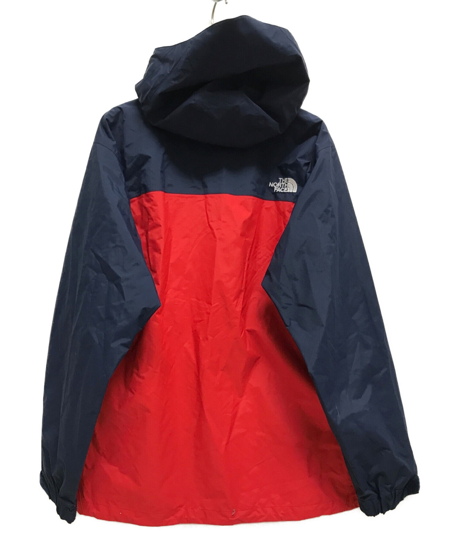 THE NORTH FACE (ザ ノース フェイス) ドットショットジャケット ネイビー×レッド サイズ:Ｍ