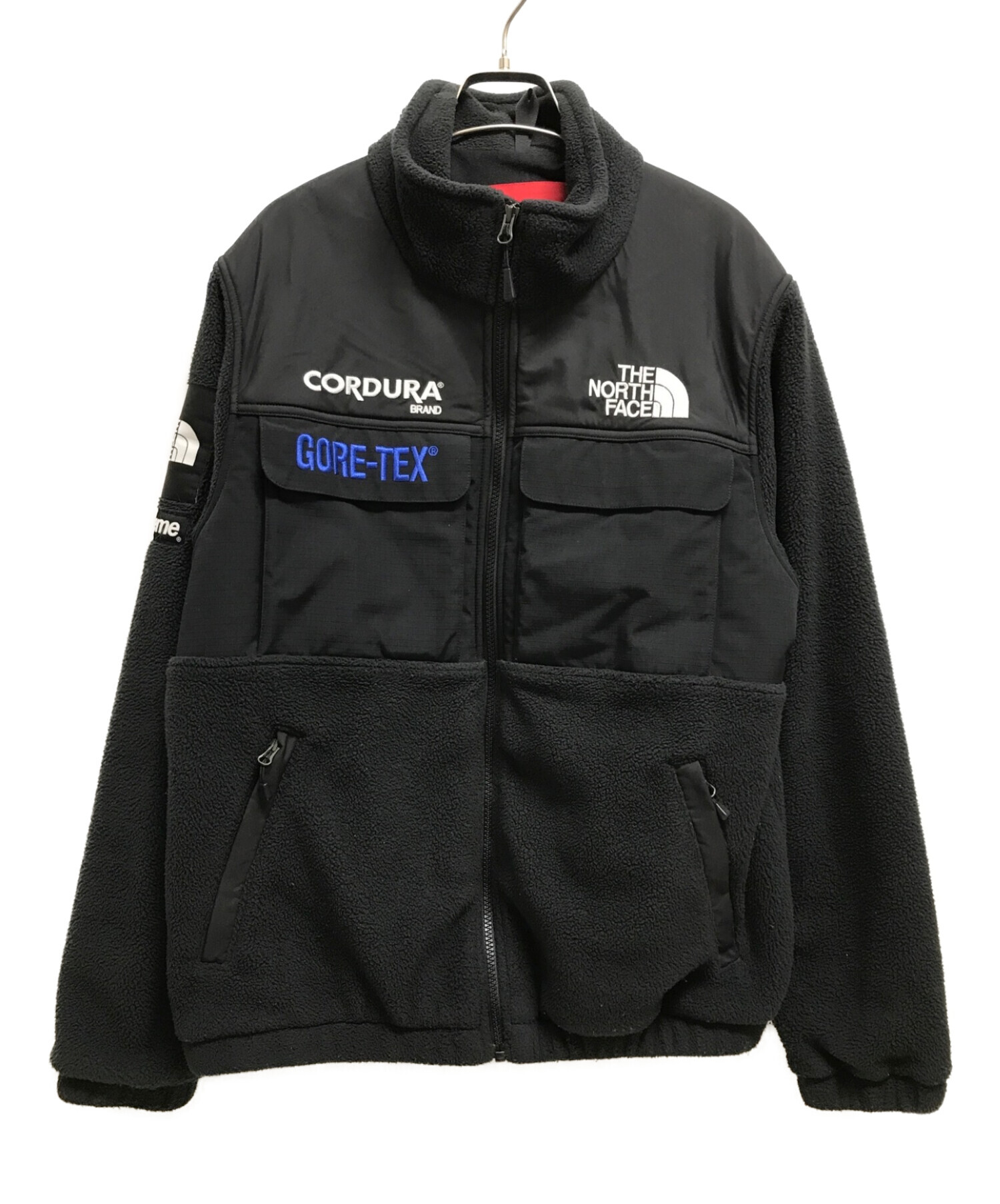 THE NORTH FACE×Supreme (ザノースフェイス×シュプリーム) Expedition Fleece Jacket ブラック サイズ:Ｍ