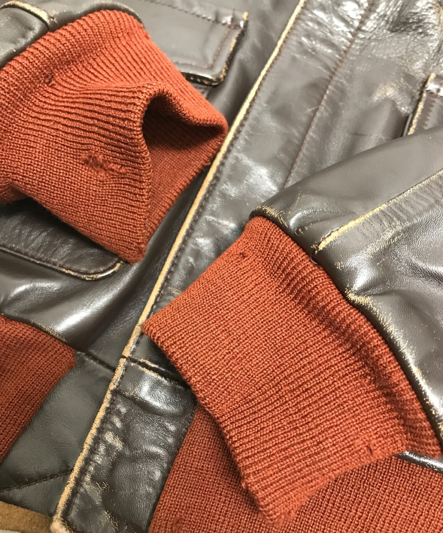 エアロレザー AERO LEATHER A2 フライトジャケット