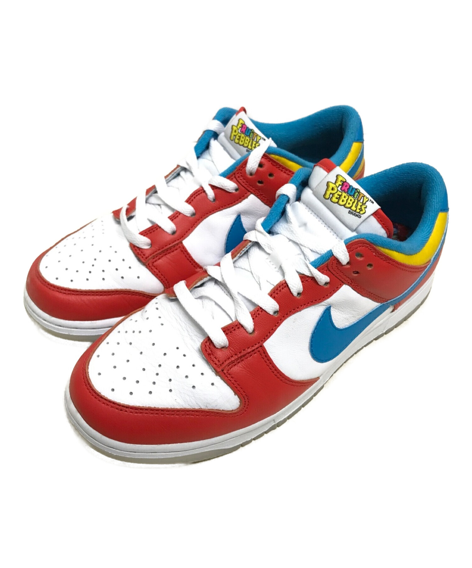 NIKE×FRUiTY PEBBLES (ナイキ×フルーティー ペブルス) Dunk Low QS Habanero Red/Dark  Sulfur/Laser Blue サイズ:27.0cm