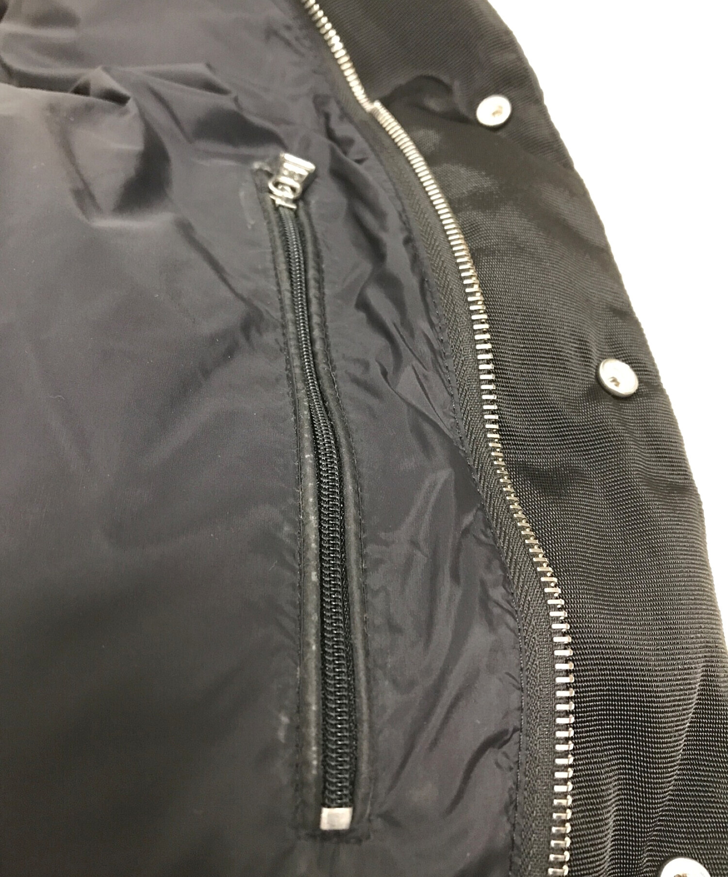 used MONCLERモンクレールLOGNAN GILET サイズ3 黒 - ダウンベスト