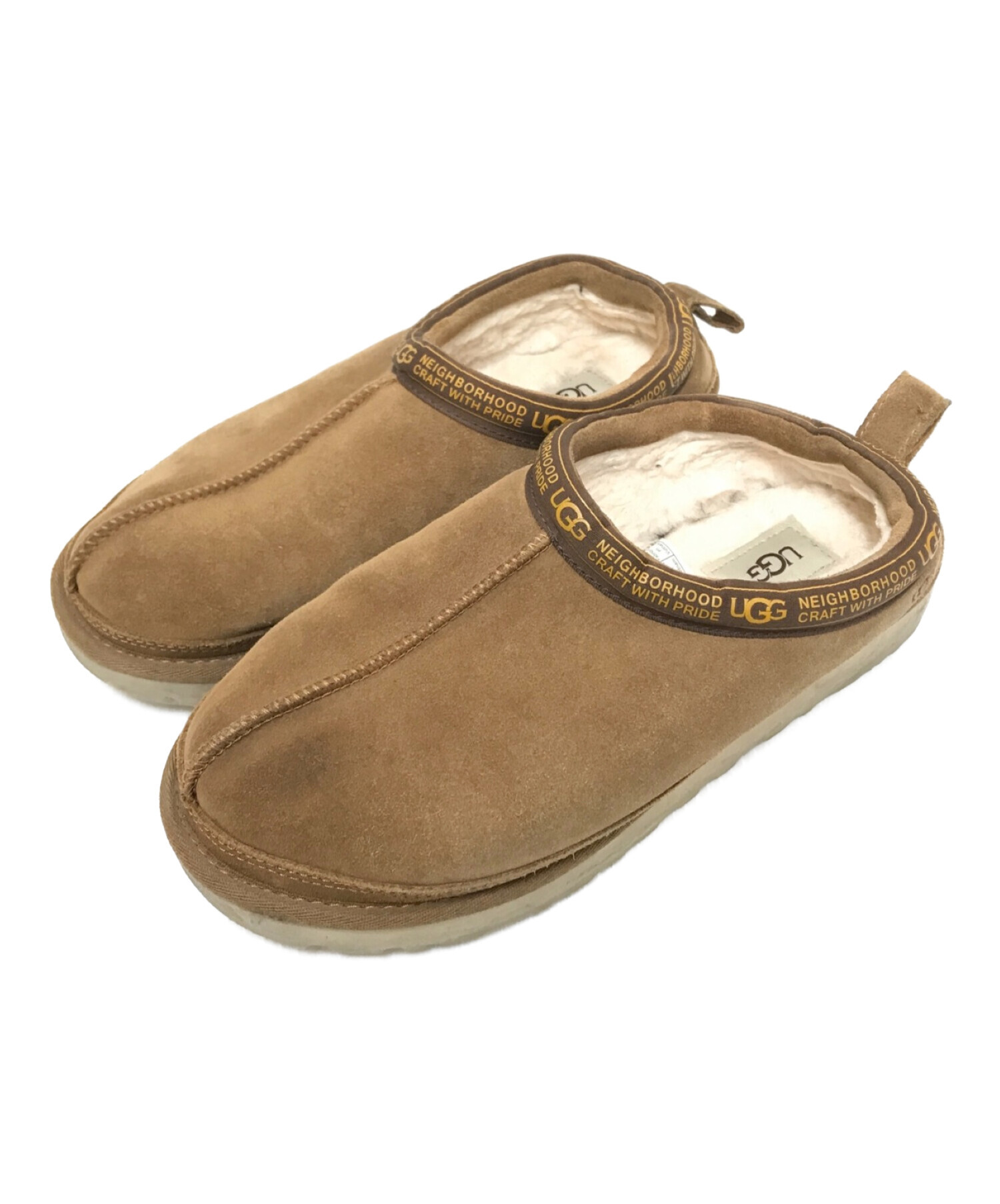 UGG×NEIGHBORHOOD (アグ×ネイバーフッド) NHUG.TASMAN/CL-SHOES ブラウン サイズ:27.0cm