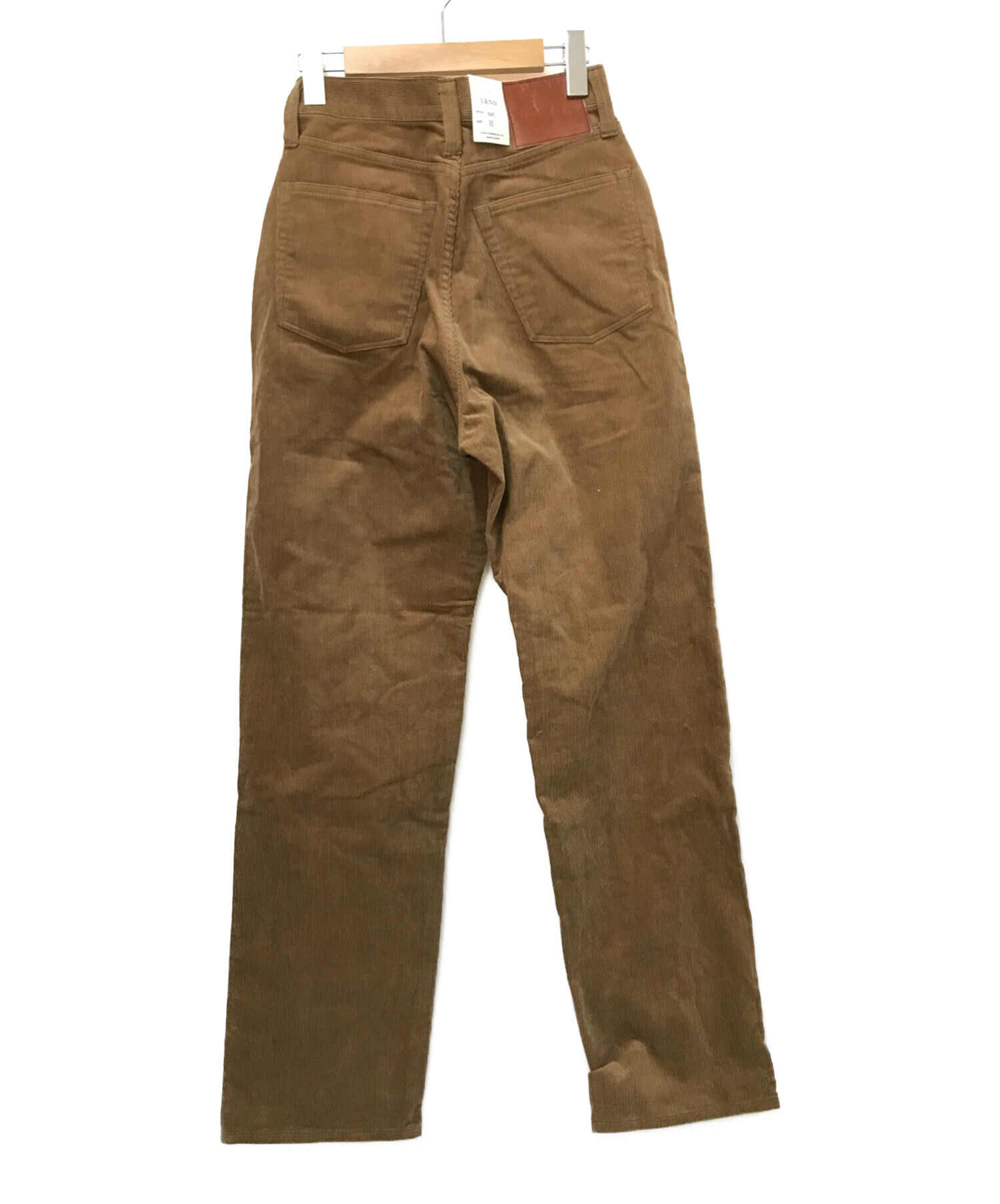 中古・古着通販】leno (リノ) KAY CORDUROY PANTS ブラウン サイズ:01 未使用品｜ブランド・古着通販  トレファク公式【TREFAC FASHION】スマホサイト