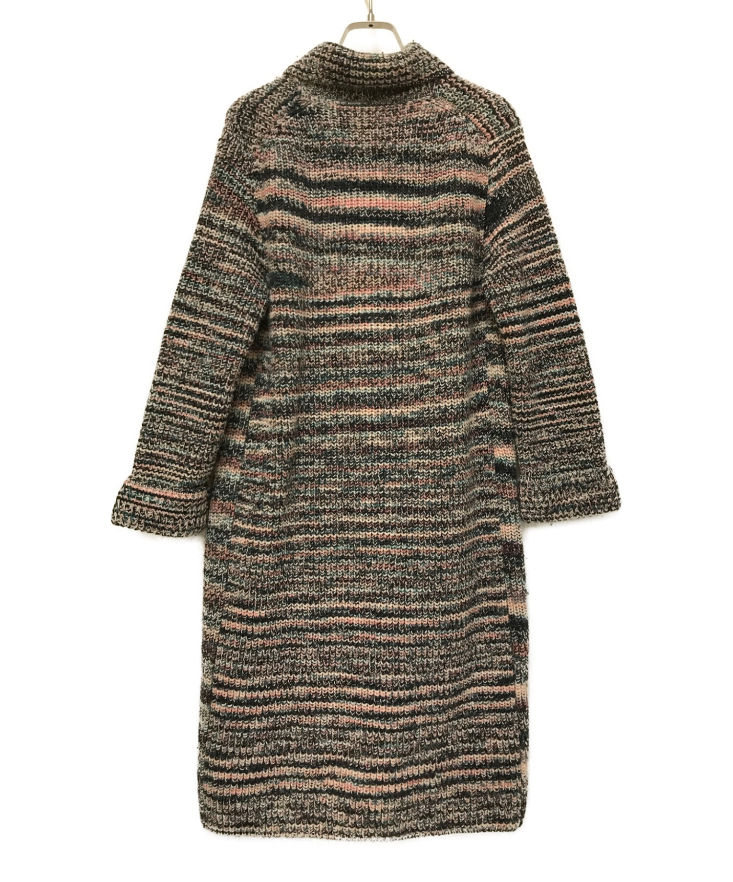 中古・古着通販】missoni (ミッソーニ) ニットコート マルチカラー