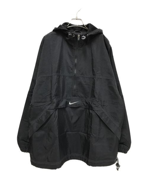 中古・古着通販】NIKE (ナイキ) アノラックパーカー ブラック サイズ:M