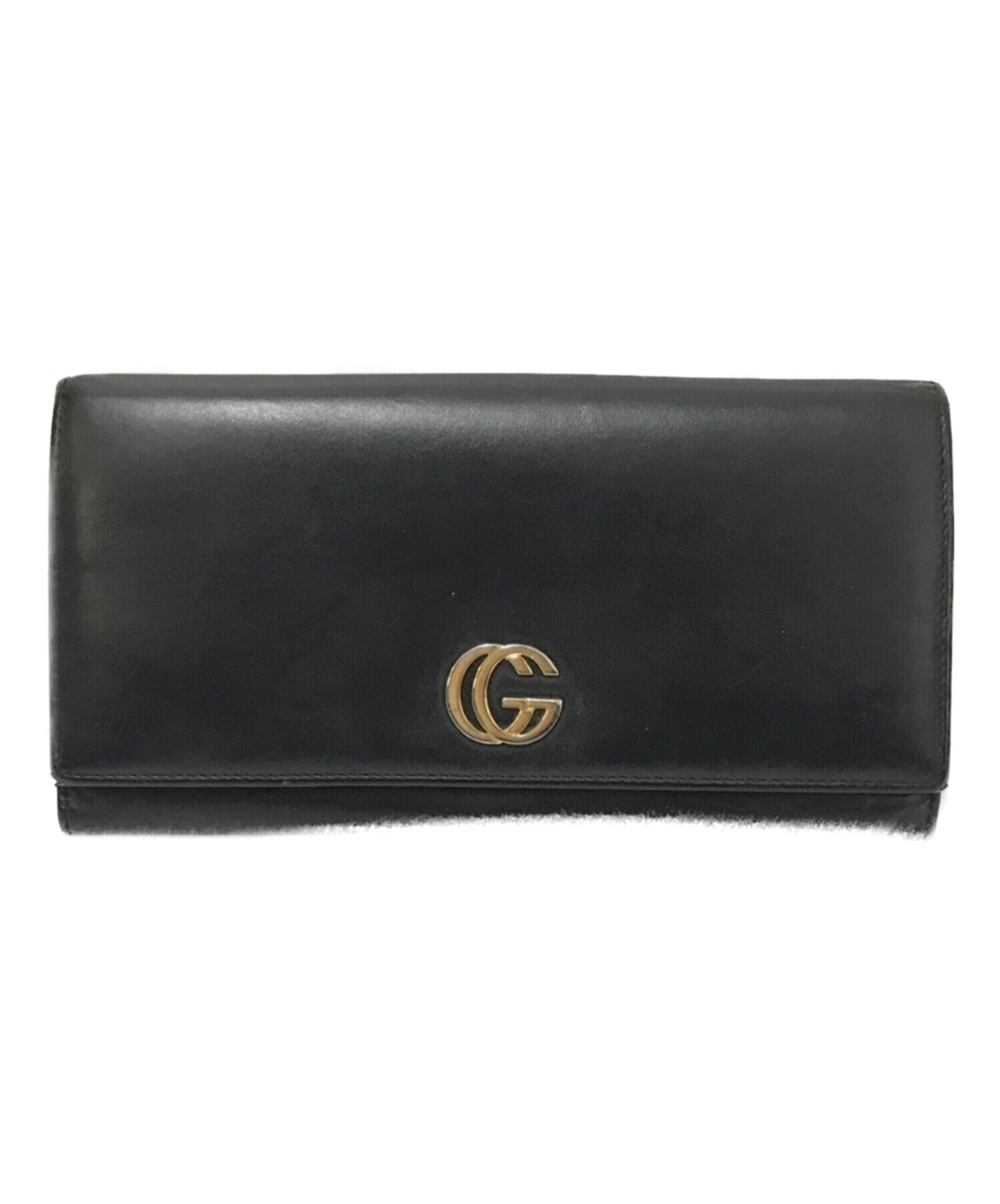 中古・古着通販】GUCCI (グッチ) プチマーモントフラップ長財布