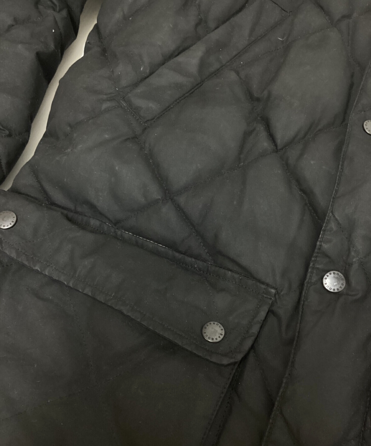 中古・古着通販】Barbour (バブアー) DOWN EXPLORER JACKET ブラック