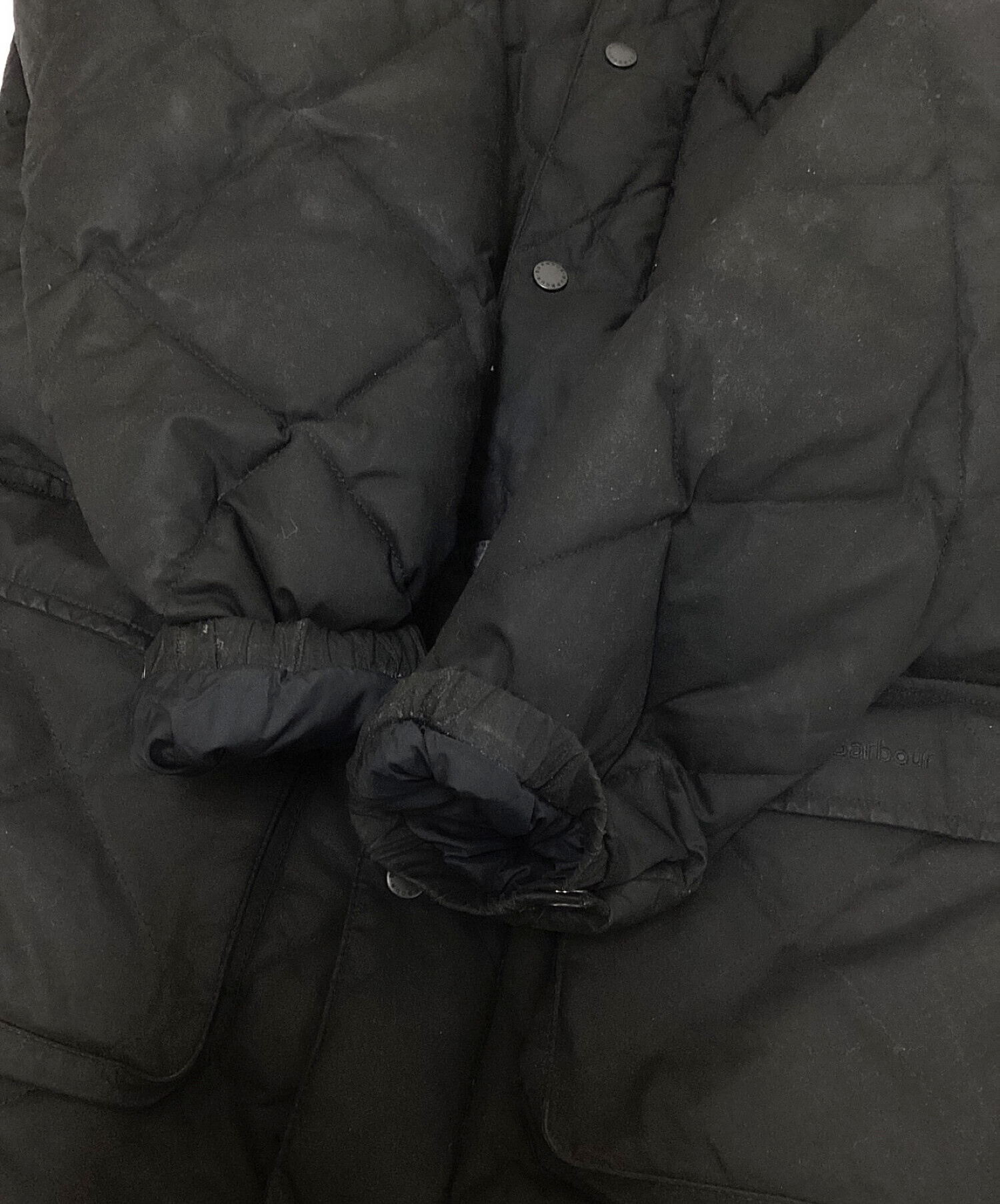 中古・古着通販】Barbour (バブアー) DOWN EXPLORER JACKET ブラック