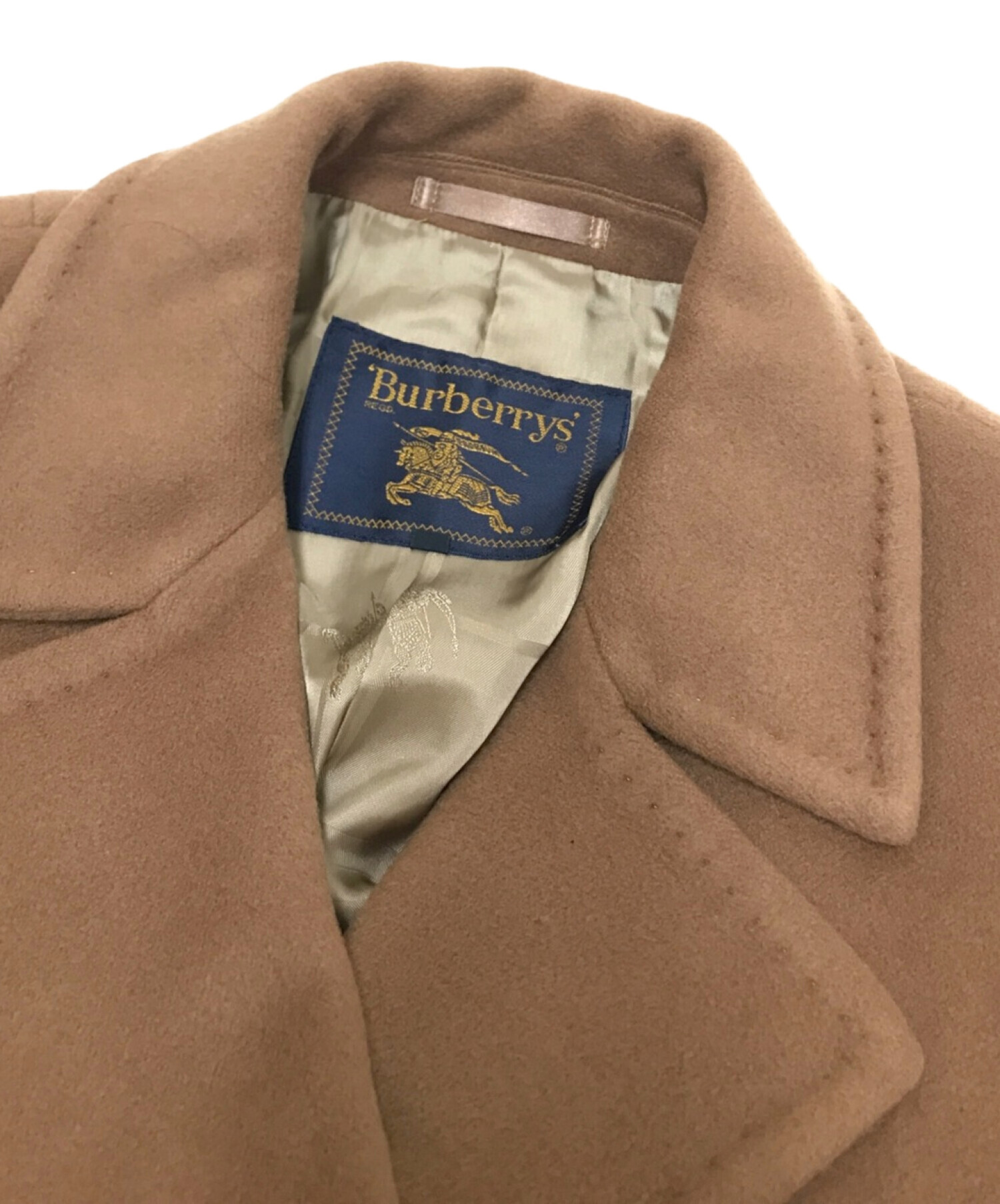 中古・古着通販】Burberry's (バーバリーズ) カシミヤダブルコート