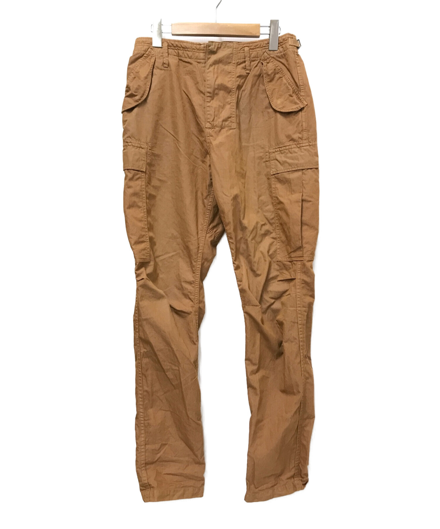 nonnative (ノンネイティブ) TROOPER TROUSERS RELAX FIT C/N WEATHER OVERDYED ベージュ