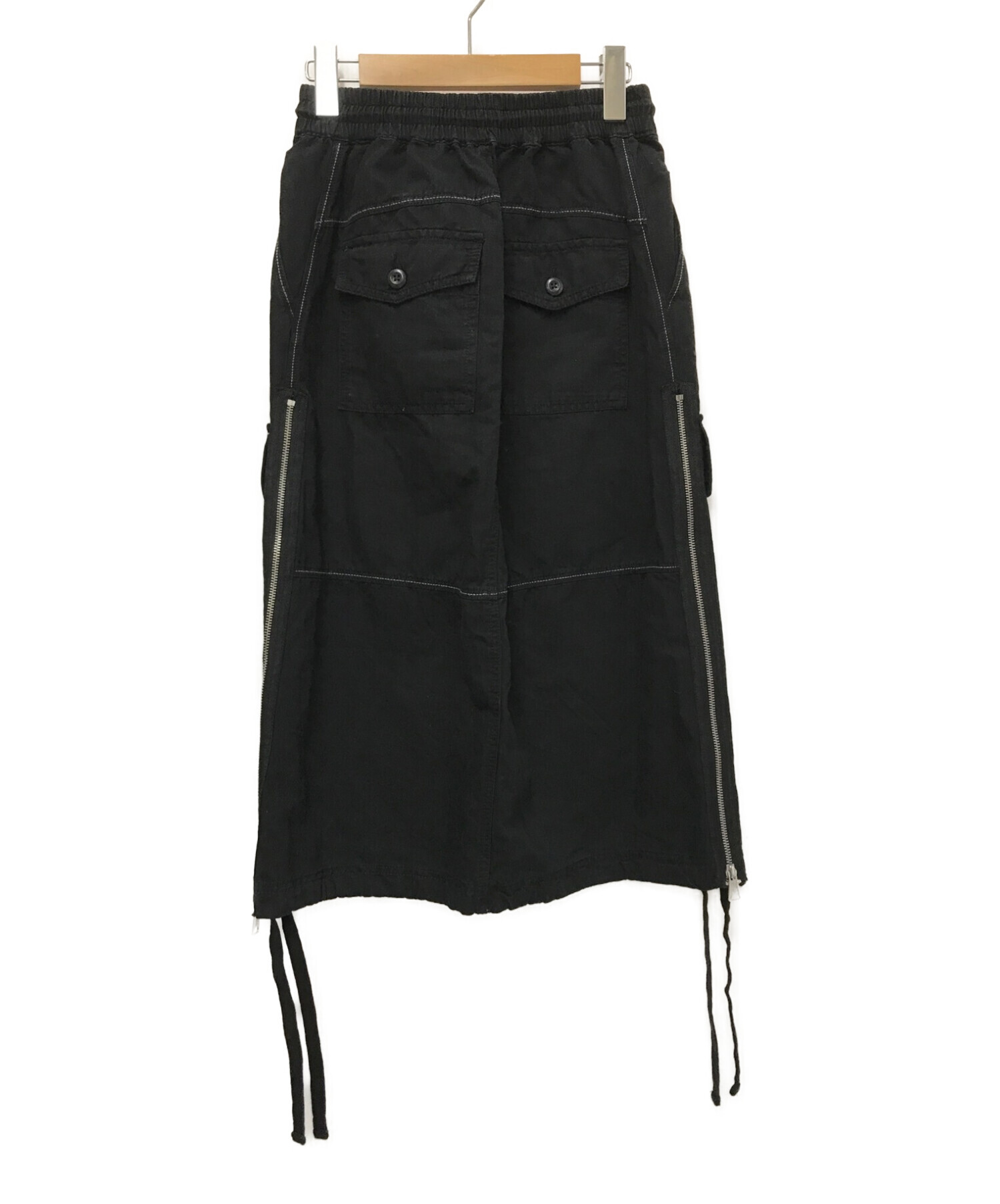 DIESEL (ディーゼル) O-GINESTRA カーゴスカート ブラック サイズ:24