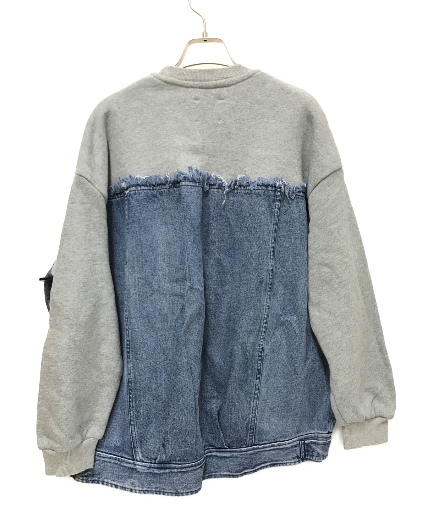 Ameri (アメリ) Denim SWEAT OVER TOP インディゴ サイズ:F