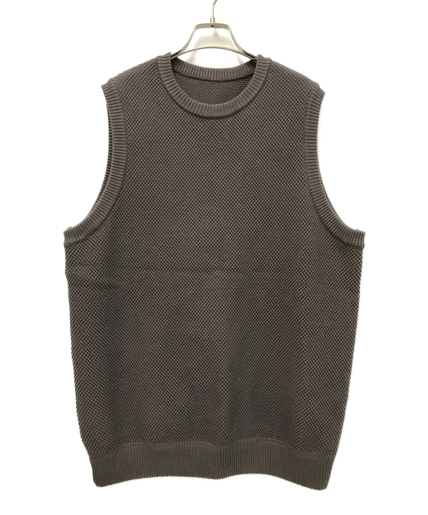 中古・古着通販】crepuscule (クレプスキュール) Moss Stitch Vest