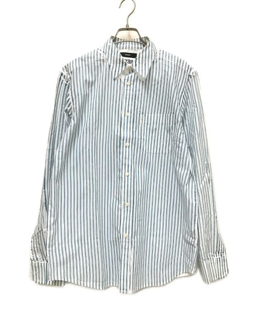 中古・古着通販】DIESEL (ディーゼル) ストライププリントシャツ