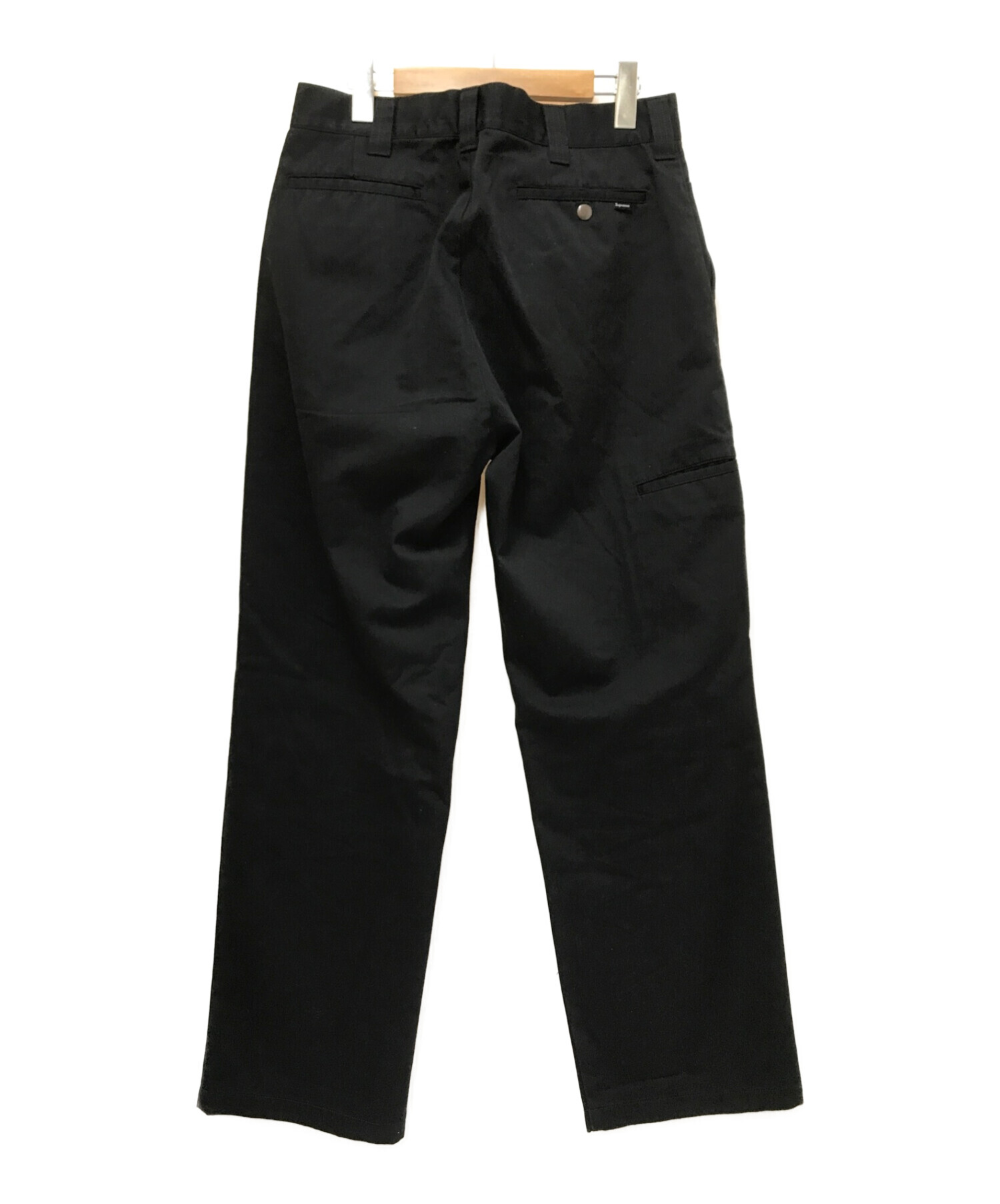 supreme work pants ブラック W30