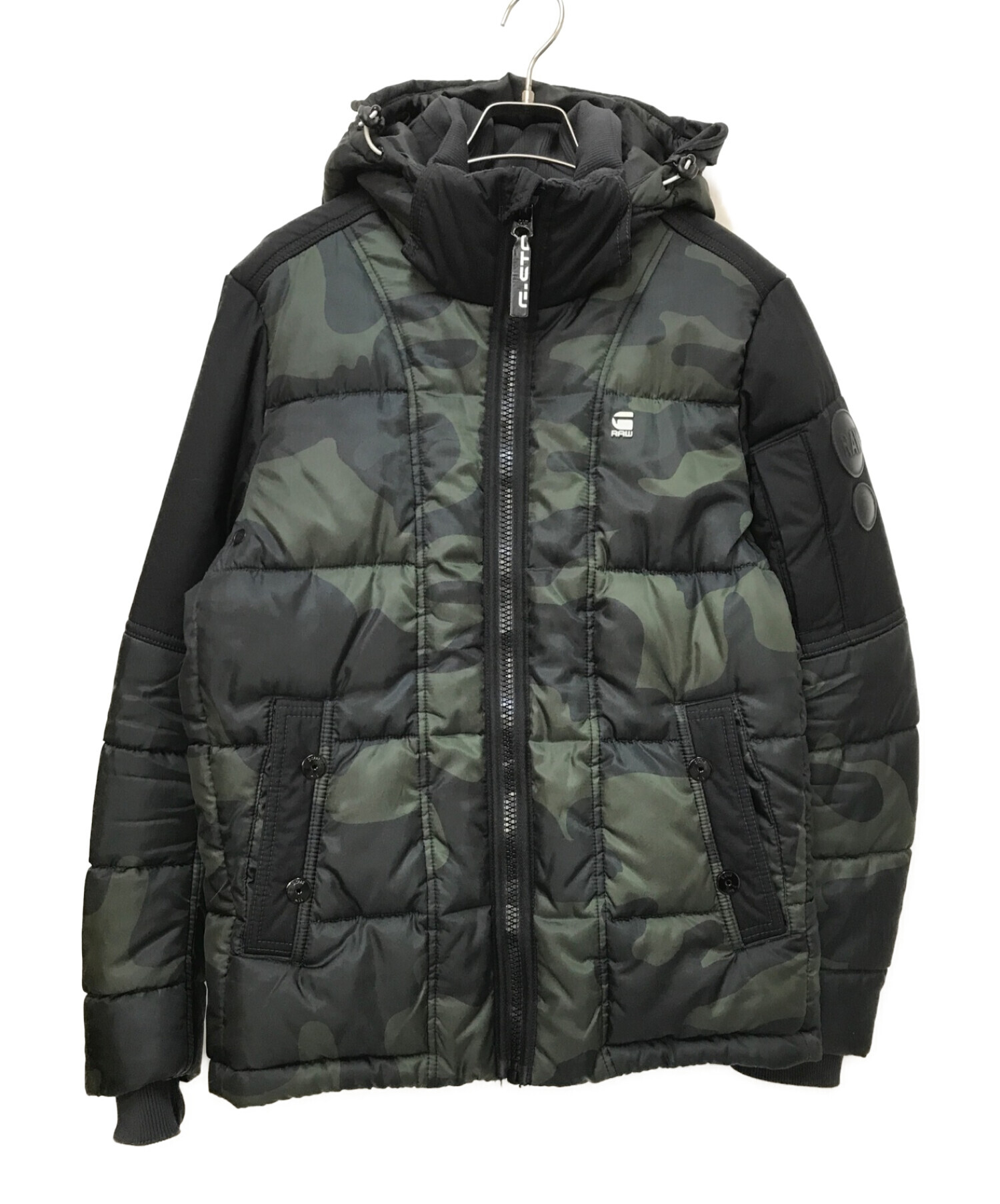 G-STAR RAW (ジースターロゥ) WHISTLER HDD CAMO JKT オリーブ サイズ:S