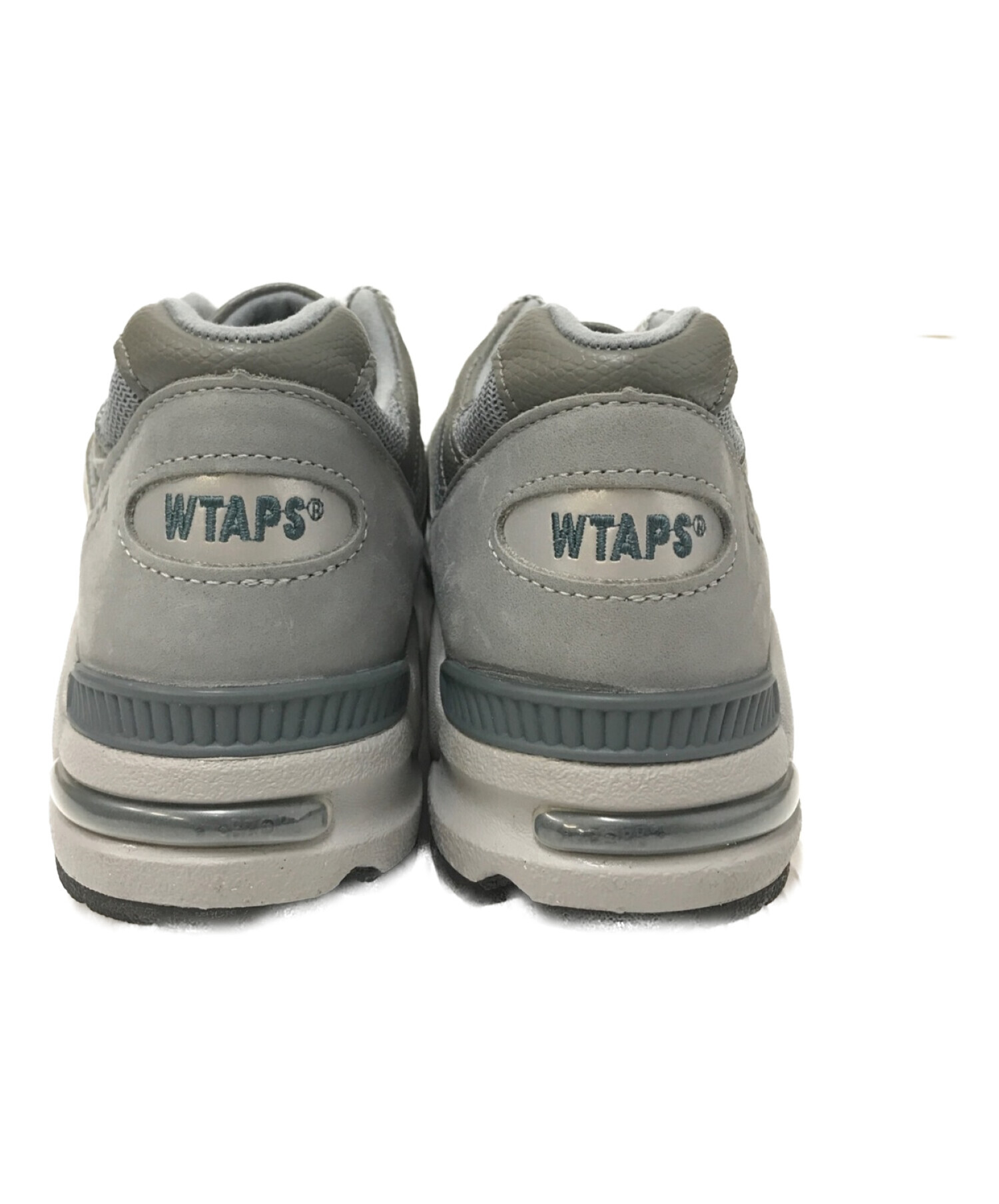 NEW BALANCE×WTAPS (ニューバランス×ダブルタップス) コラボ990 ローカットスニーカー グレー サイズ:27.0cm