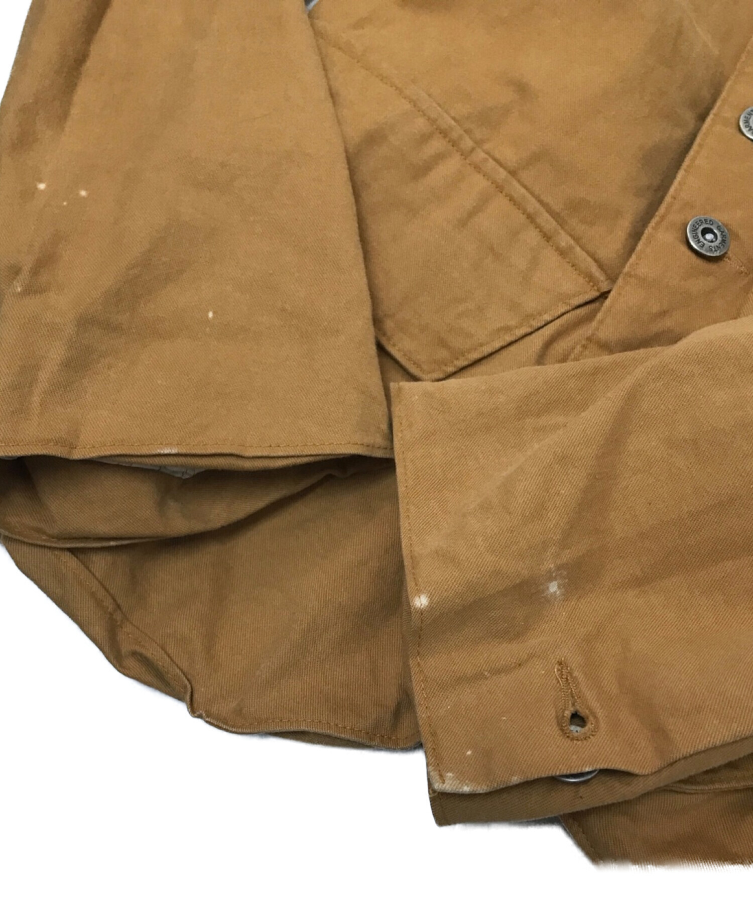 Engineered Garments (エンジニアドガーメンツ) ナポレオンジャケット オレンジ サイズ:M